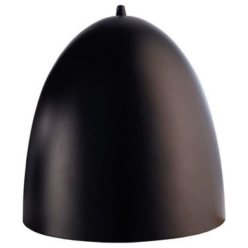 Deko-Light Hängeleuchte Geschmackvolle Pendelleuchte Bell aus Metall in schwarz, keine Angabe, Leuchtmittel enthalten: Nein, warmweiss, Hängeleuchte, Pendellampe, Pendelleuchte