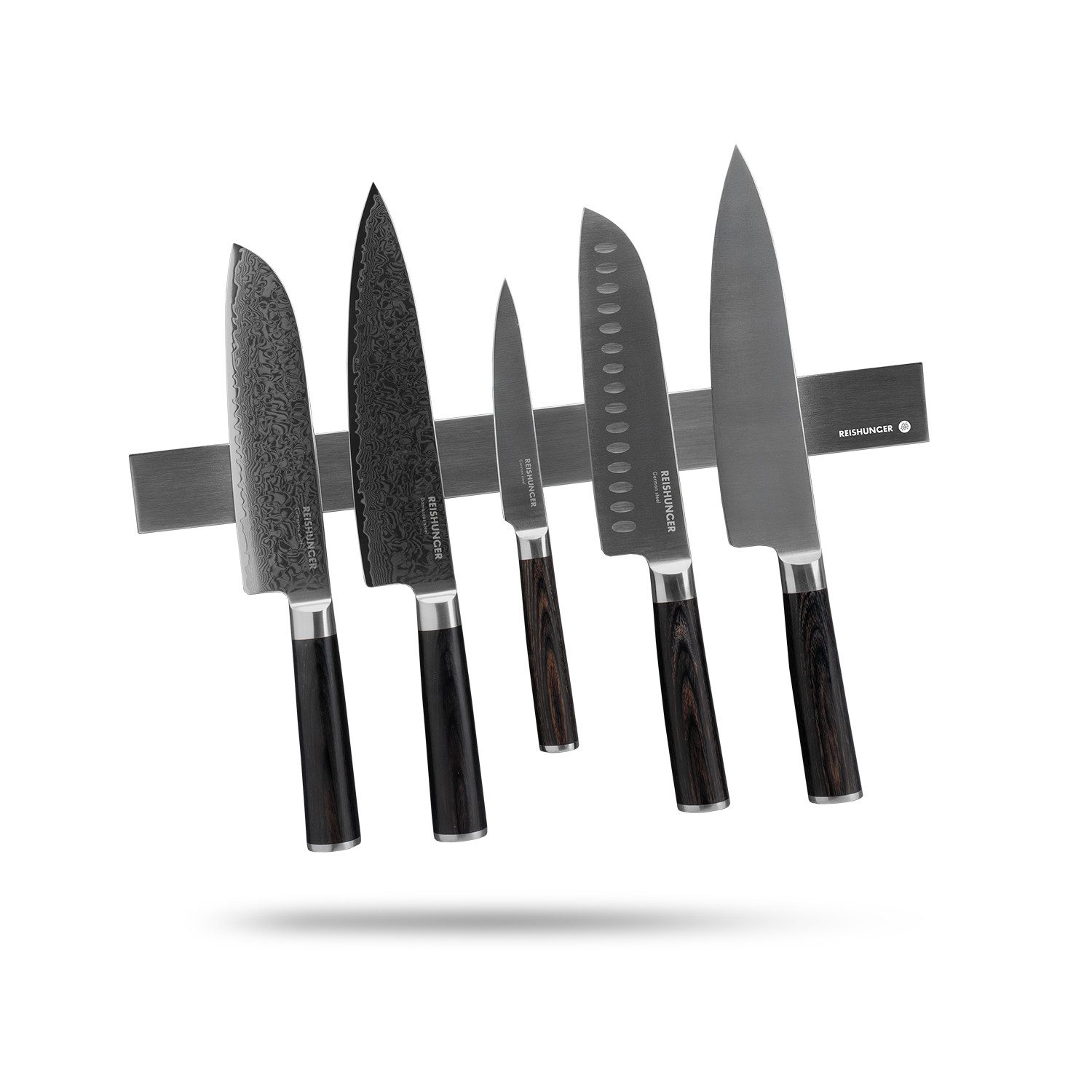 Reishunger Messerleiste REISHUNGER Messer Magnetleiste - 40 cm länge - Für bis zu 5 Messer