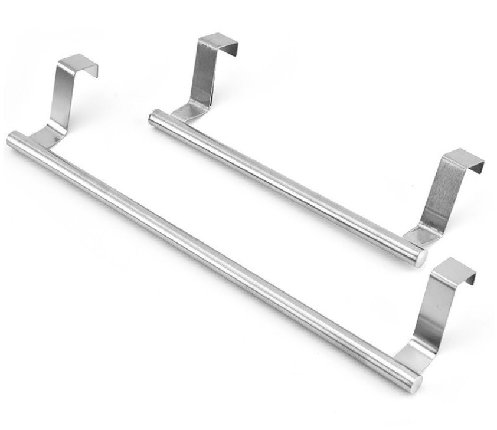 BAYLI Türgarderobe 2er Set Geschirrtuchhalter zum Einhängen aus Edelstahl, günstig online kaufen