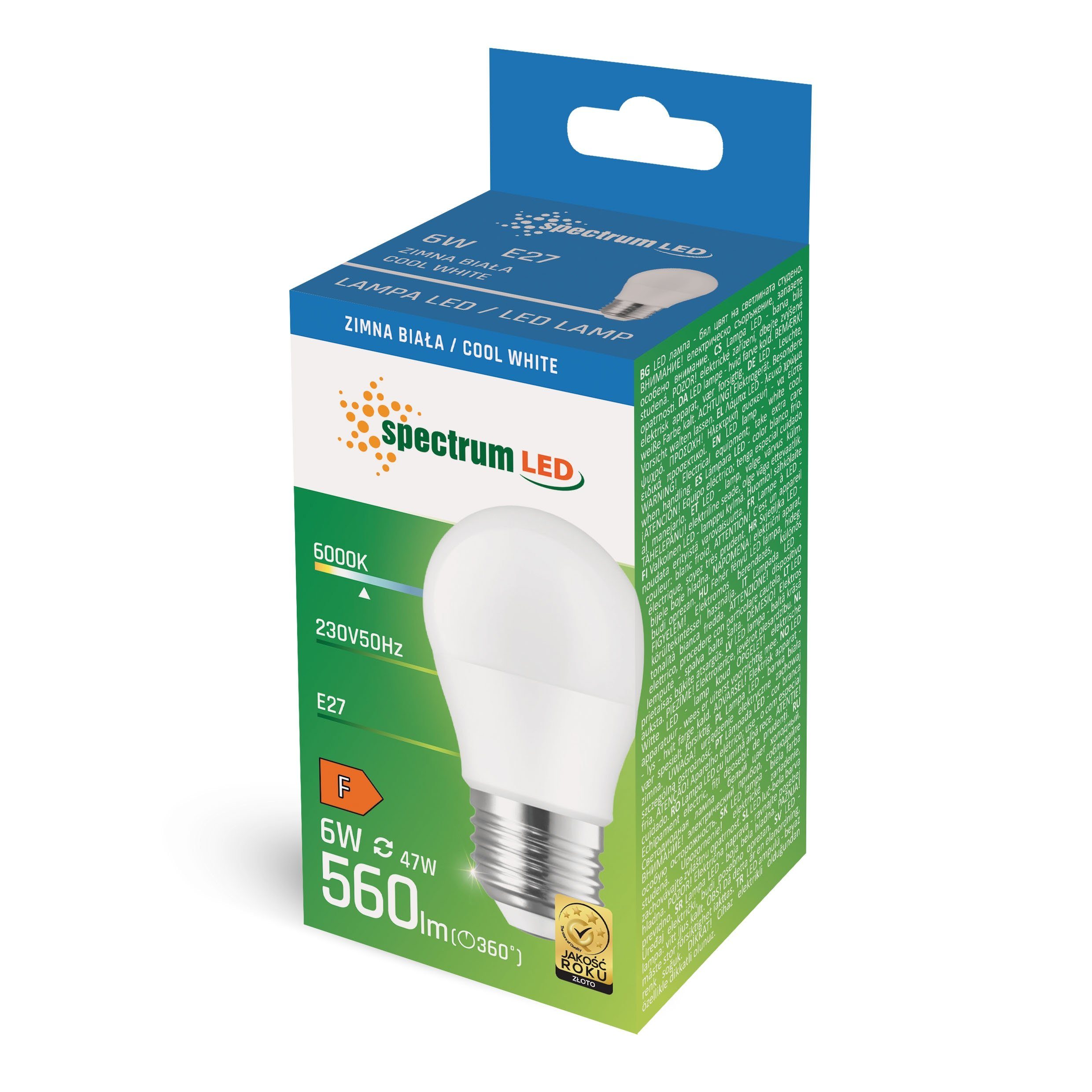 spectrum LED LED-Leuchtmittel LED E27 G45 günstig online kaufen