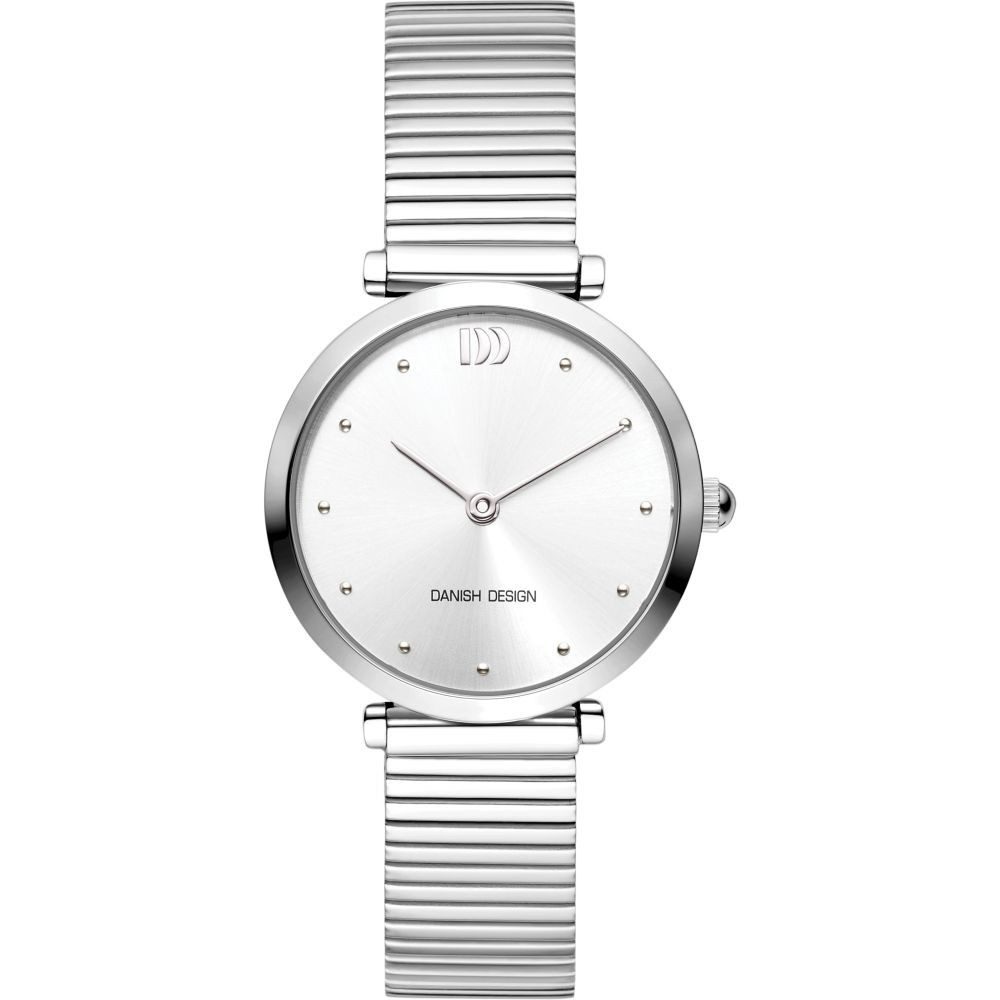 Danish Design Quarzuhr DANISH DESIGN Damen Armbanduhr AVA IV82Q1301 silber D. 28 mm Stahlband
