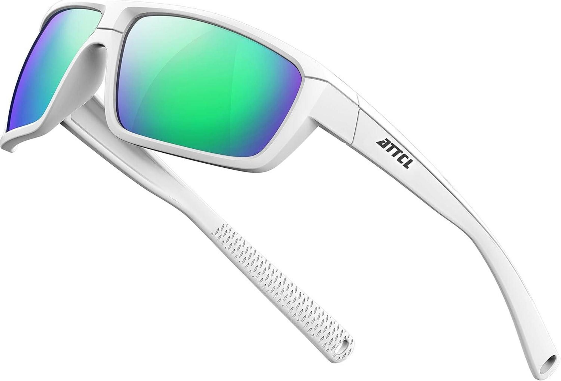 Sonnenbrille Herren Polarisierte UV-Schutz Sportbrille TR90 Rahmen