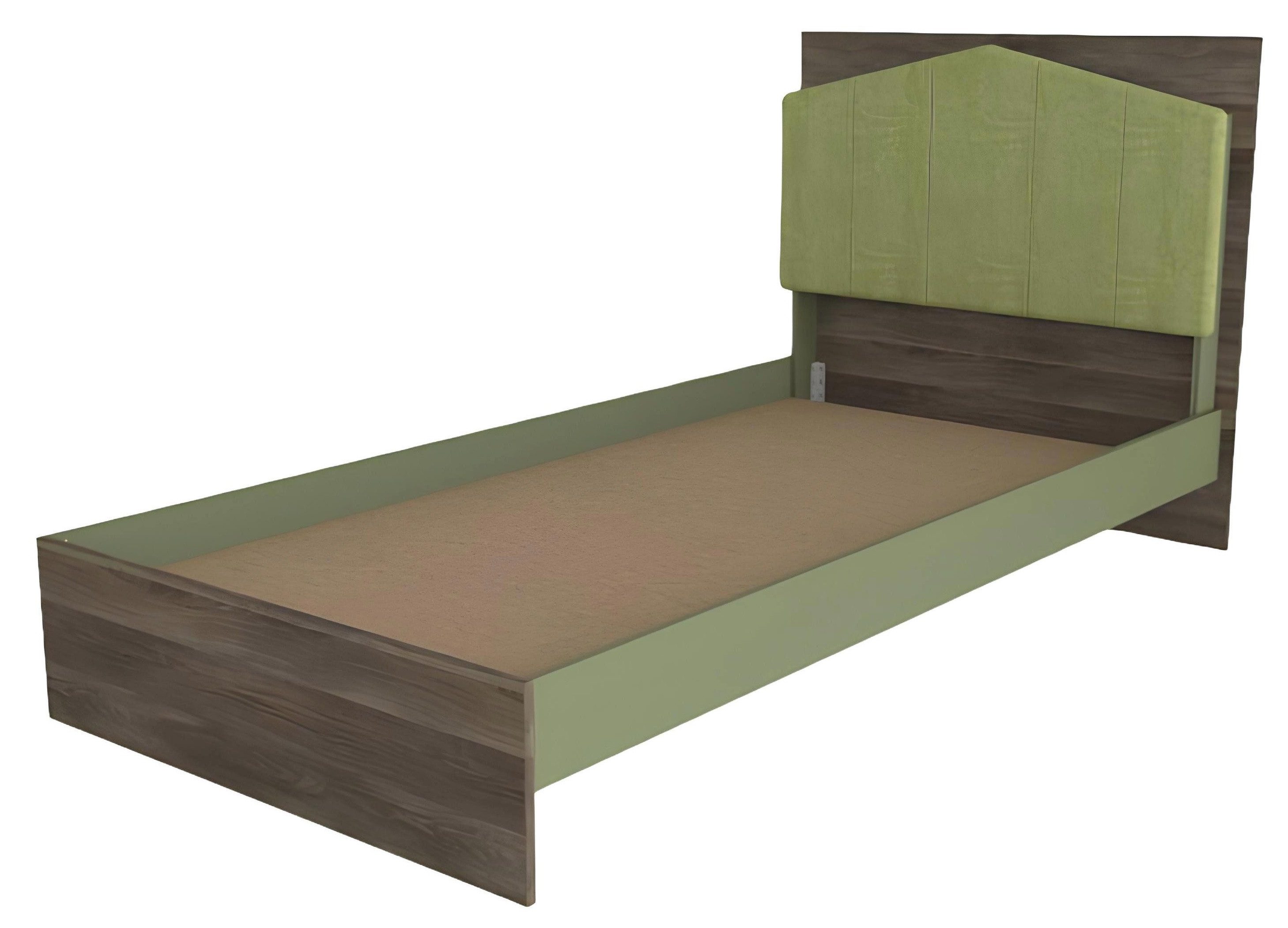 Xlmoebel Kinderbett Bequemes grünes Bett für Kinderzimmer mit hochwertigem Design (Kinderbett, Bett), Hergestellt in Europa