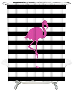 Sanilo Duschvorhang Flamingo Breite 180 cm