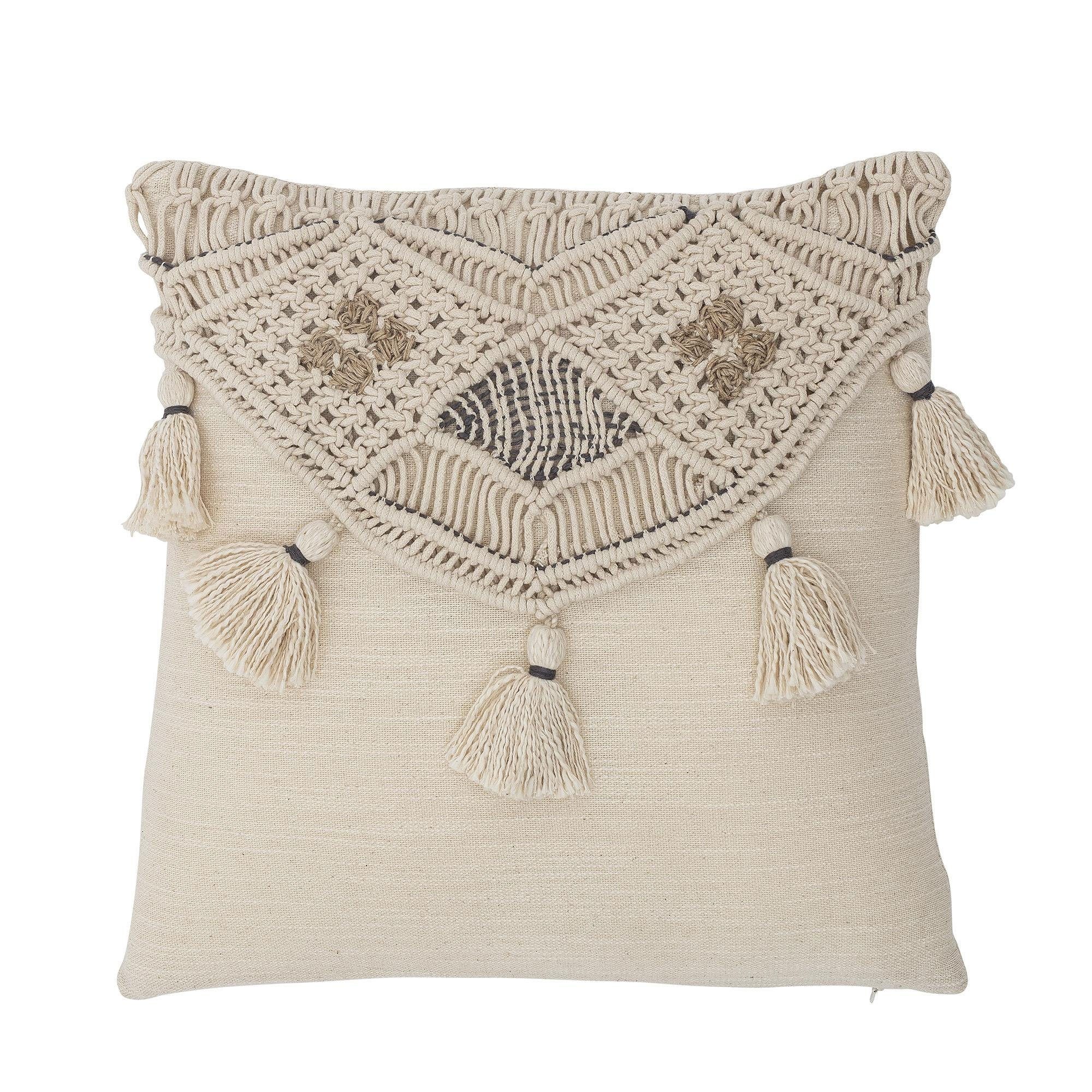 Bloomingville Sofakissen Sindi creme, (1 St)