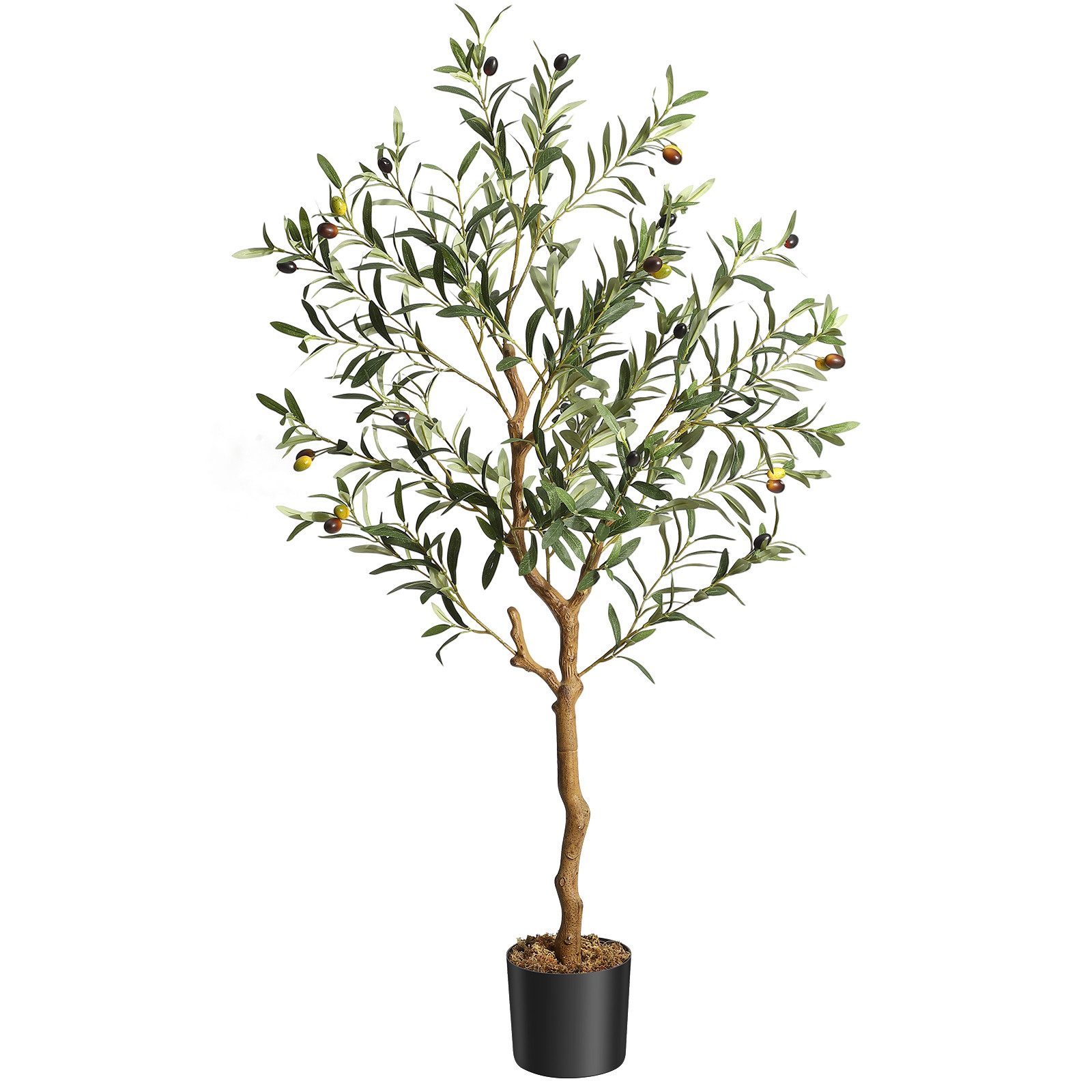 Kunstbaum Künstlicher Olivenbaum Künstliche Pflanzen Höhe 120cm/150cm/180cm günstig online kaufen