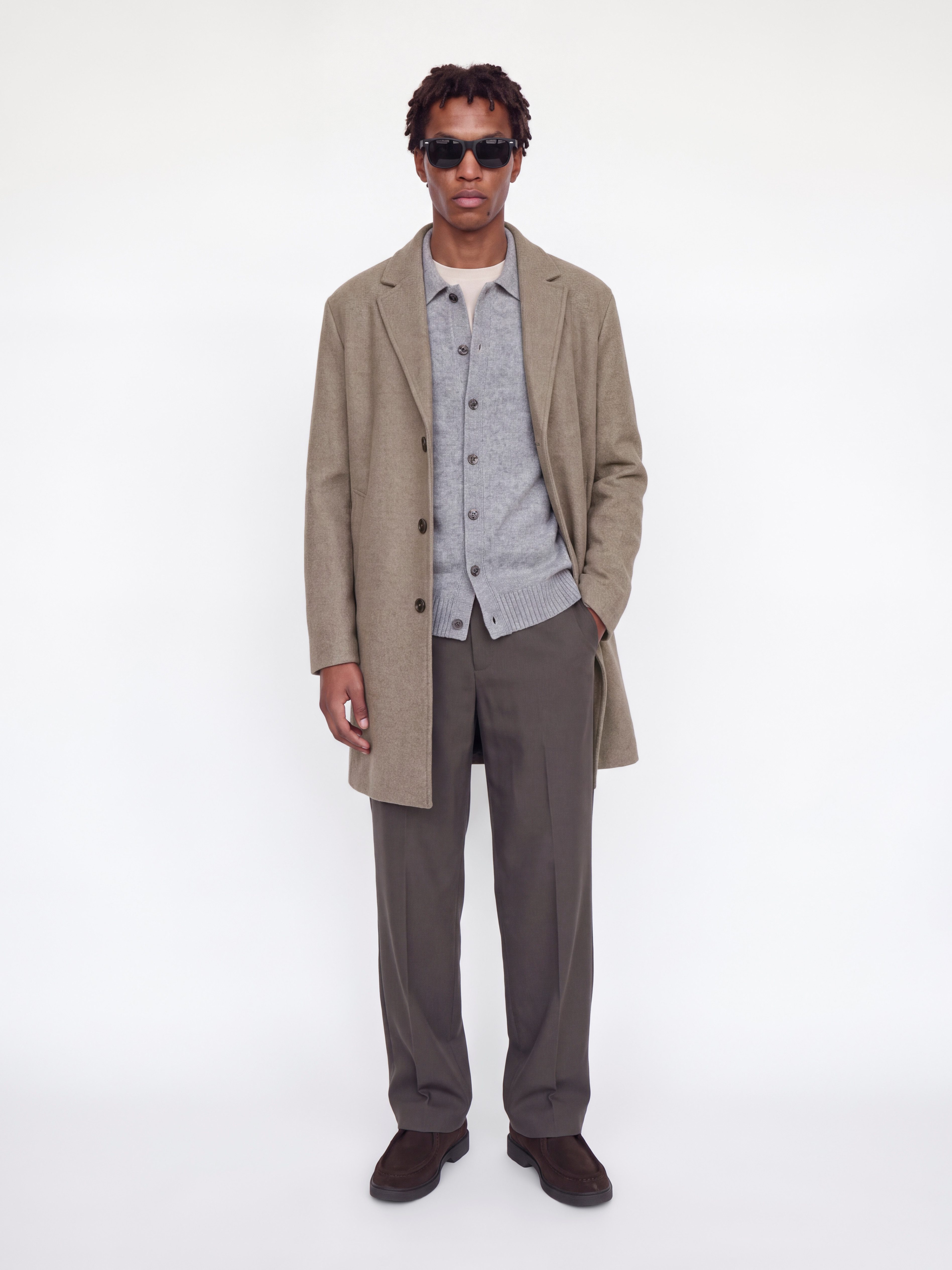 Jack & Jones Kurzmantel JJEJAMES COAT SN Kunstfaser, mit Reverskragen – Bild 2 von 5