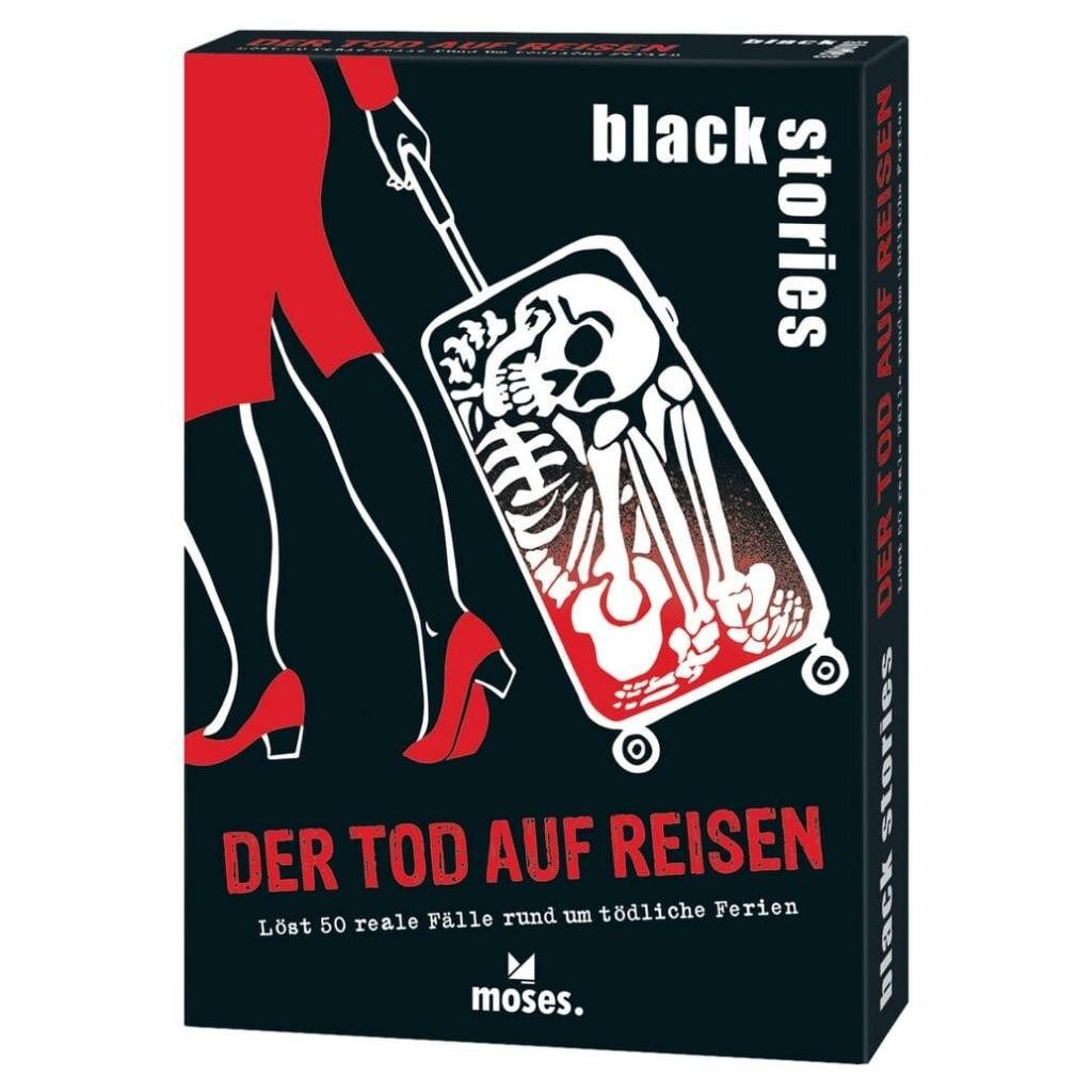 Moses. Verlag Spiel, black stories - Der Tod auf Reisen - deutsch