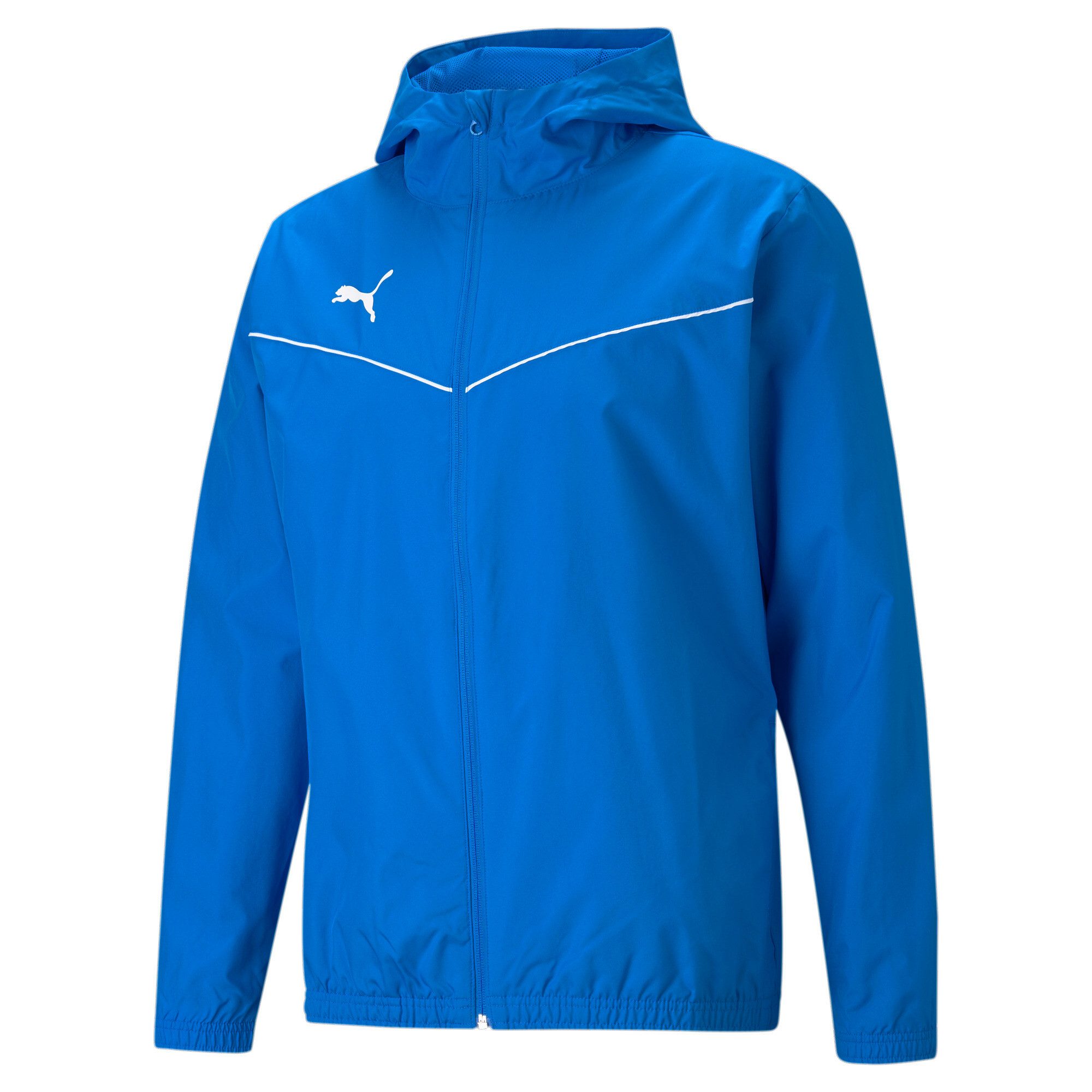 Puma Allwetterjacke TEAMRISE ALL WEATHER JACKET mit Kapuze, mit Reißverschlusstaschen, Regular Fit