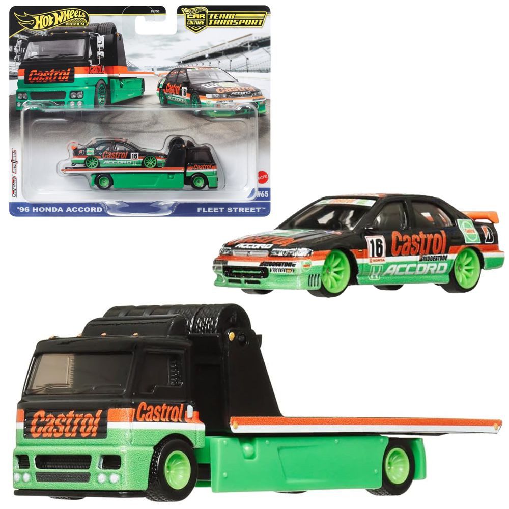 Hot Wheels Spielzeug-Rennwagen 96 Honda Accord + Fleet Street Hot Wheels Te günstig online kaufen