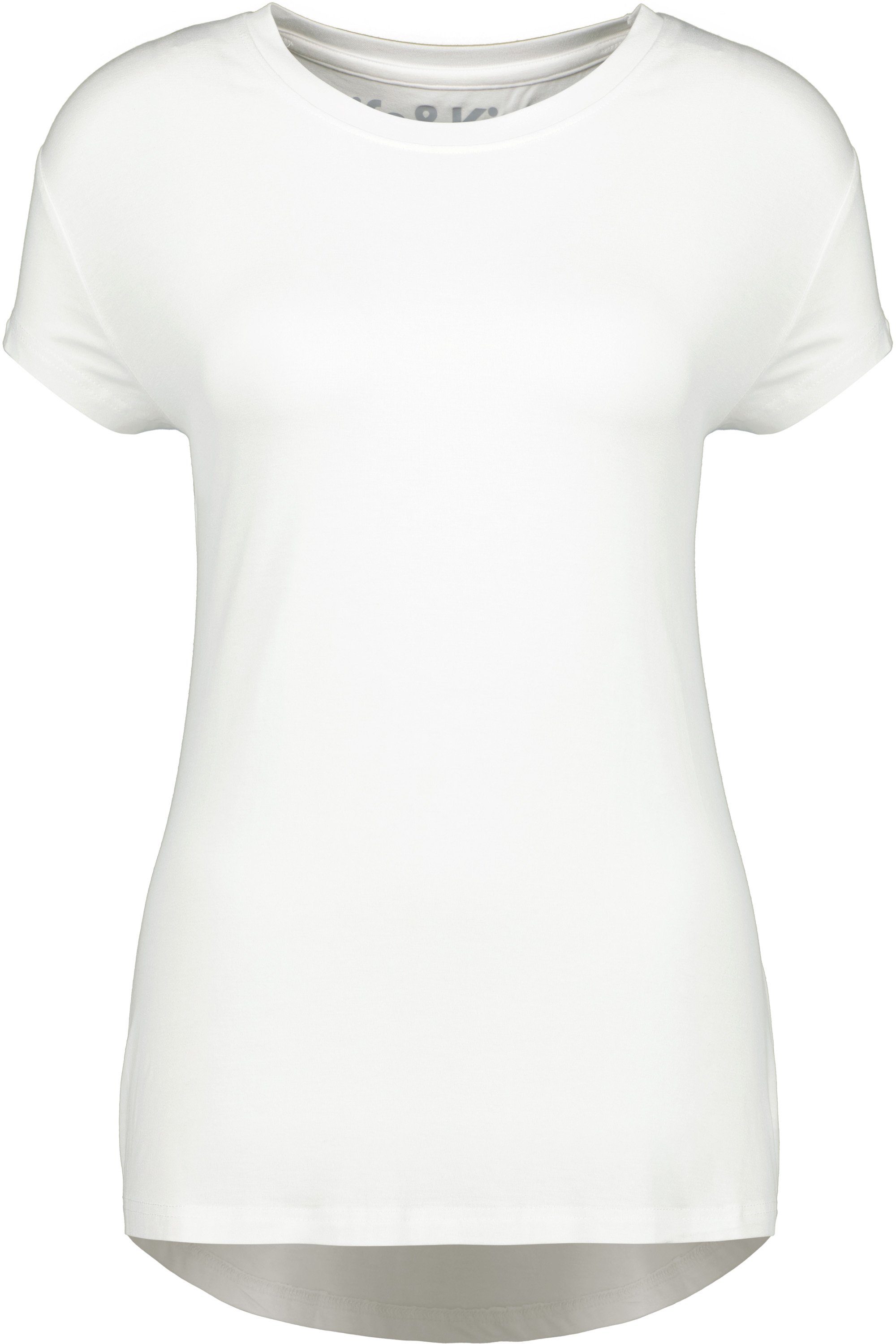 Kurzarmshirt, white A Damen Alife Shirt MimmyAK Shirt Kickin & Rundhalsshirt