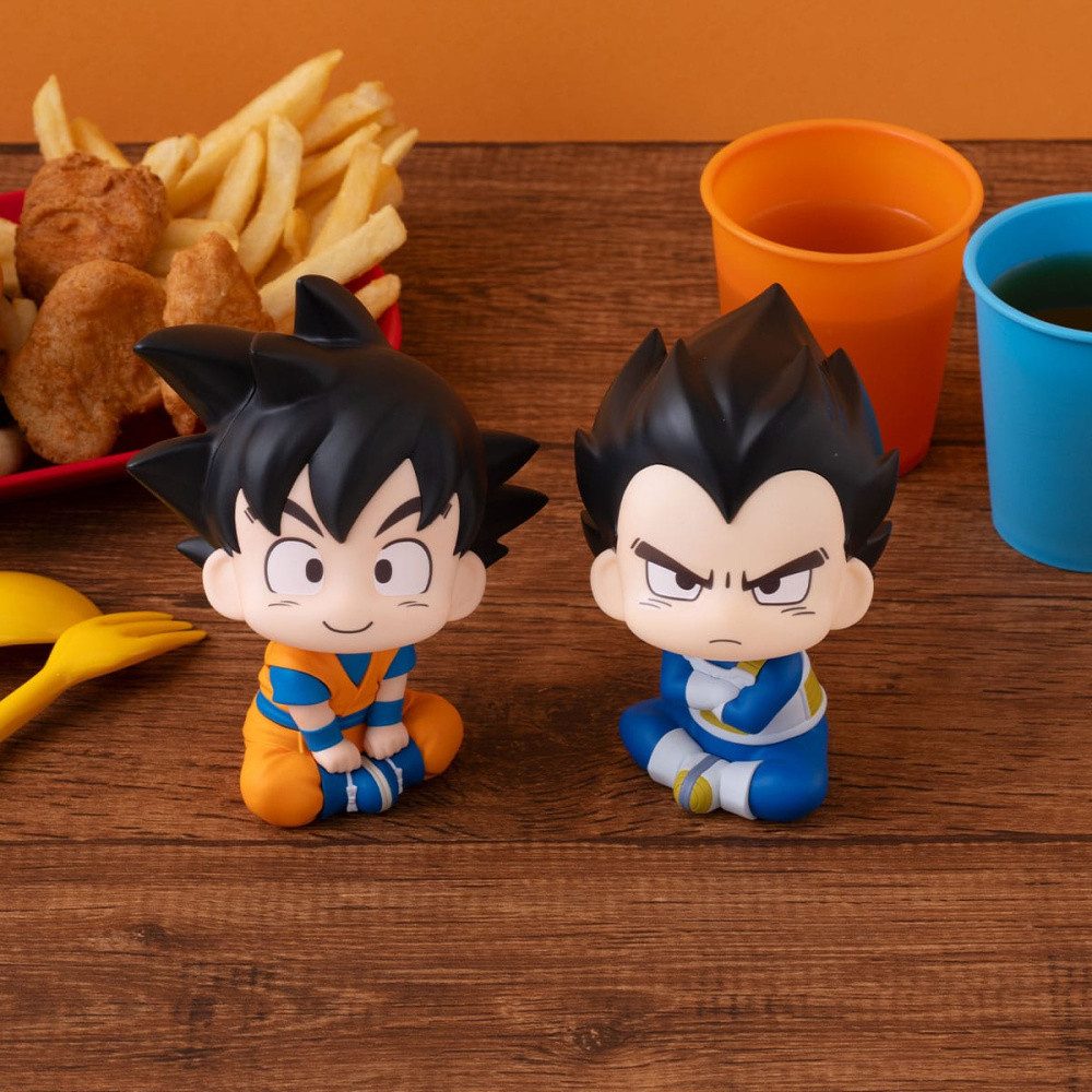 MegaHouse Merchandise-Figur Dragon Ball Daima Look Up PVC Statuen Son Goku & Vegeta Mini 11 cm (wi