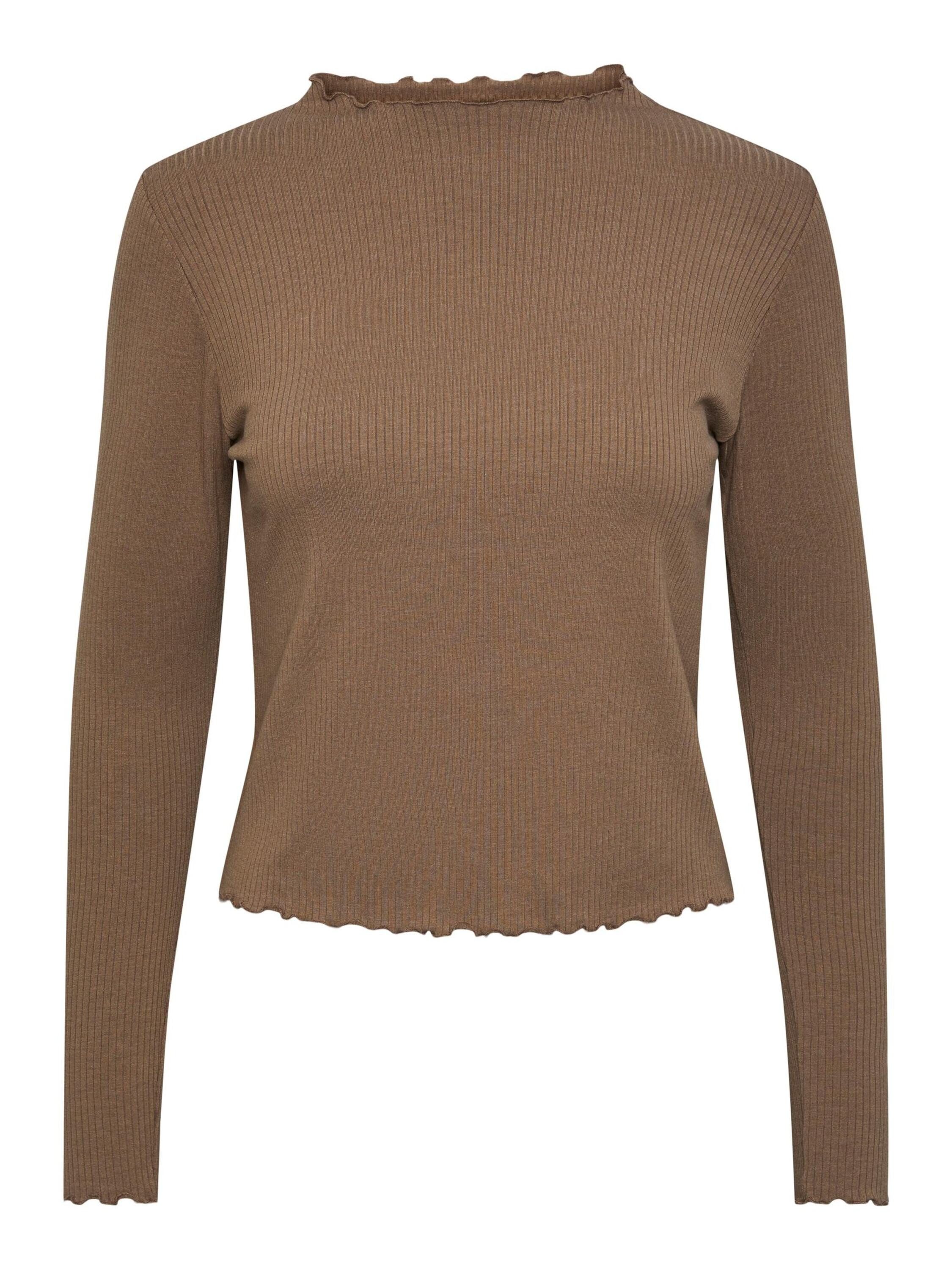 pieces Langarmshirt PCNicca (1-tlg) Plain/ohne Details günstig online kaufen