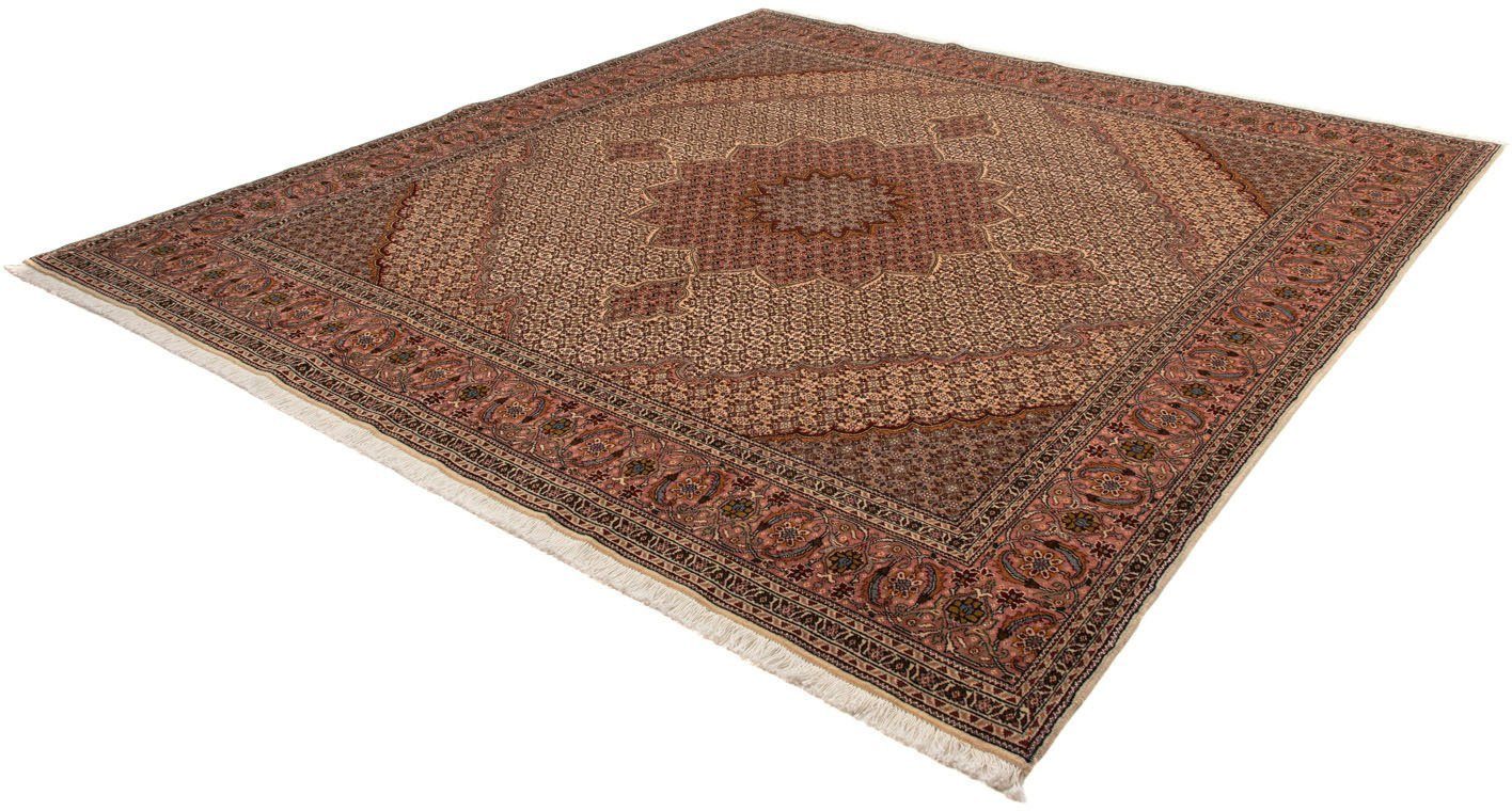 Wollteppich Nain Medaillon Blu scuro 352 x 248 cm, morgenland, rechteckig, Höhe: 10 mm, Unikat mit Zertifikat