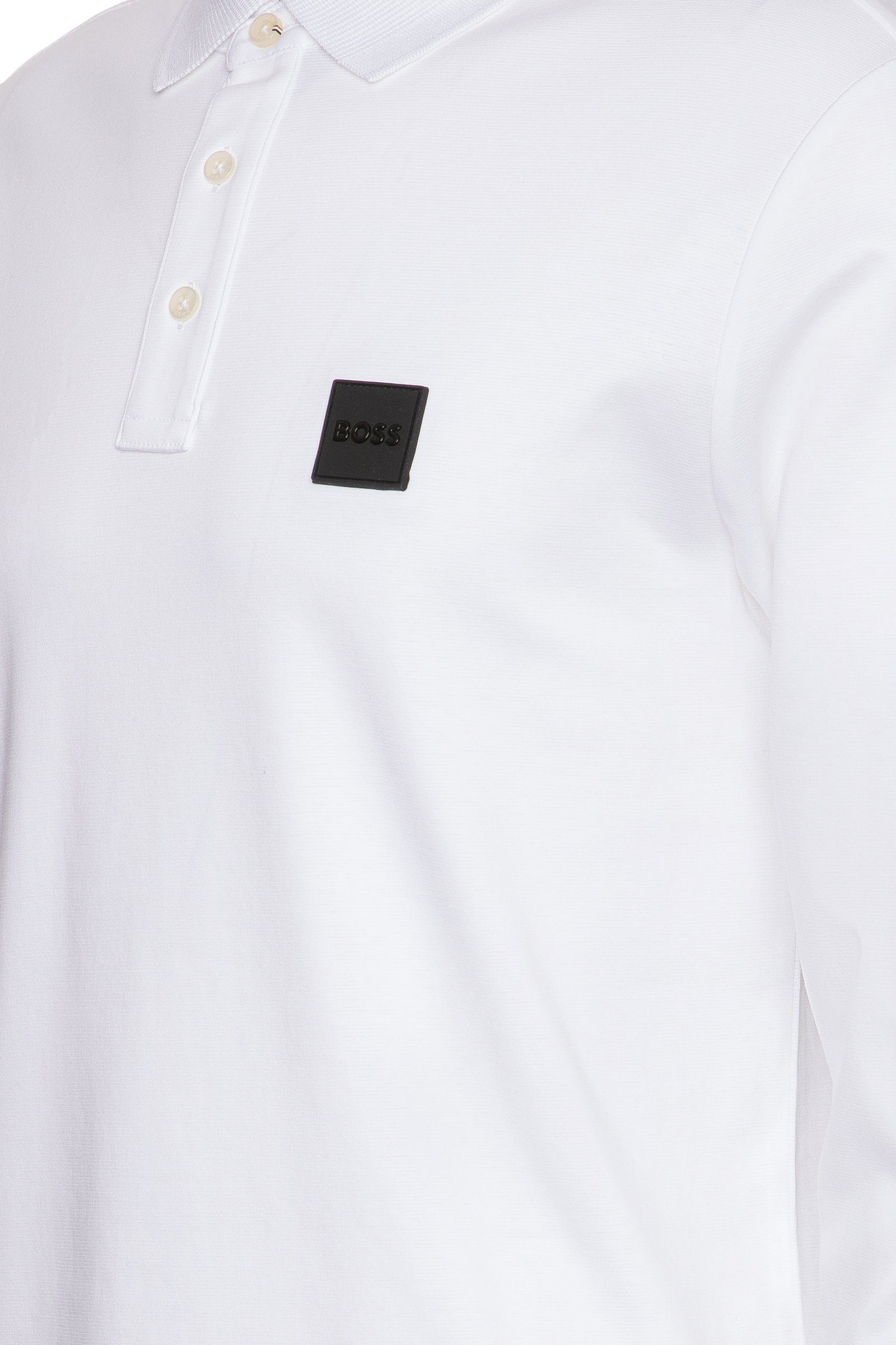 Pado Poloshirt (100) BOSS Weiß (1-tlg)