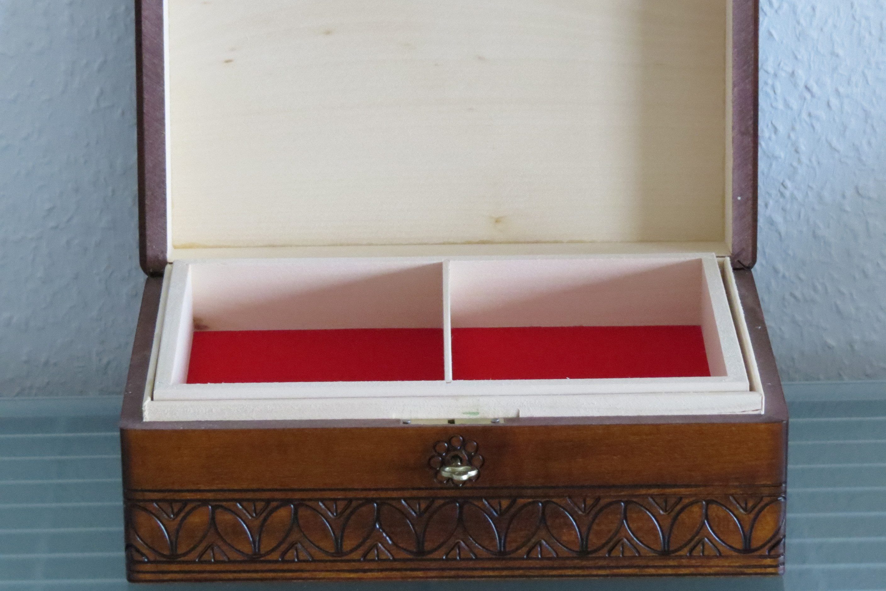 Holzprodukte Nähkästchen Nähkästchen Nähkasten Schmuckkästchen Nähkorb günstig online kaufen