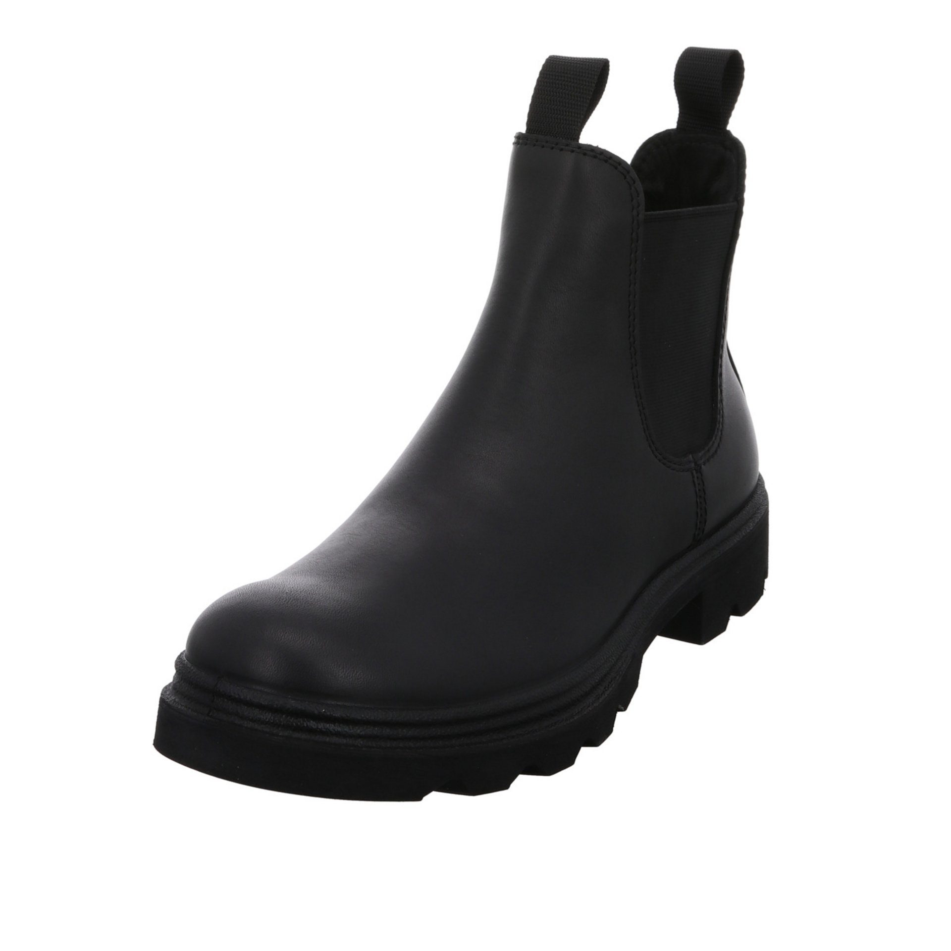 Ecco Grainer Chelsea-Boots Leder-/Textilkombination uni Chelseaboots Leder-/Textilkombination