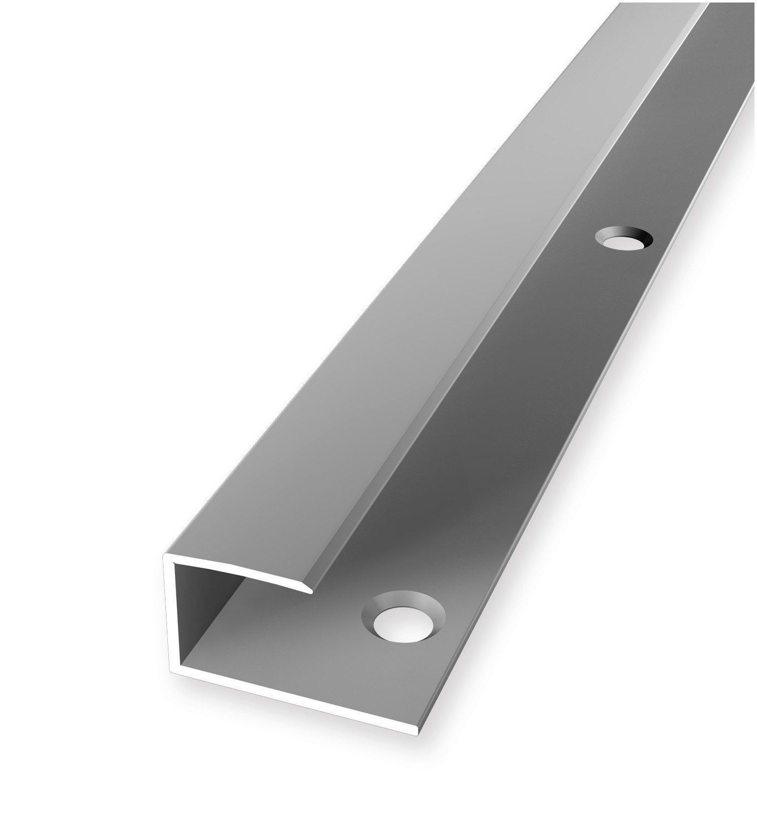 PROVISTON Abschlussprofil Aluminium, 23 x 2700 mm, Silber, Einfass- & Absch günstig online kaufen