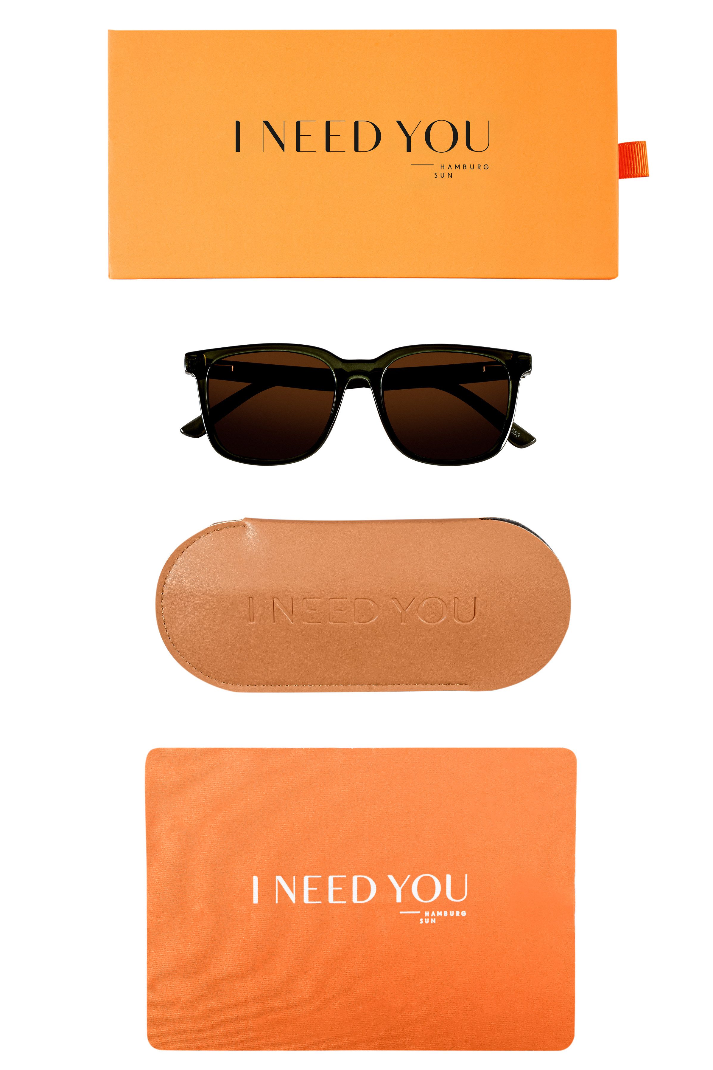 I NEED YOU - HAMBURG READERS Sonnenbrille Bali Federscharnier
