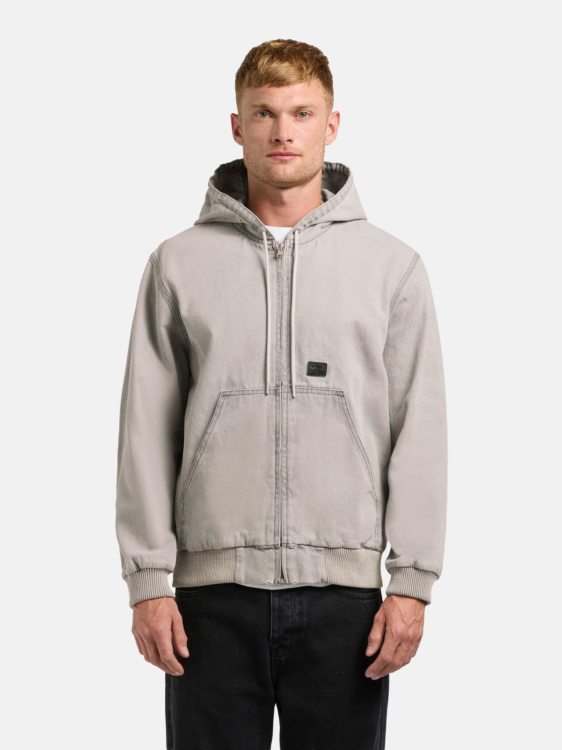 khujo Outdoorjacke Rhiis Herren Übergangsjacke im Denim-Look