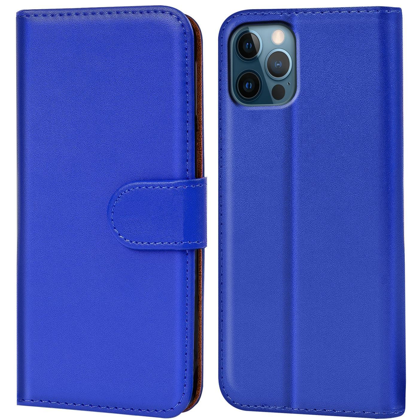 CoolGadget Handyhülle Wallet Klapp Tasche Book Case für Apple iPhone 12 Pro Max 6,7 Zoll, Hülle Klapphülle Flip Cover Etui Schutzhülle