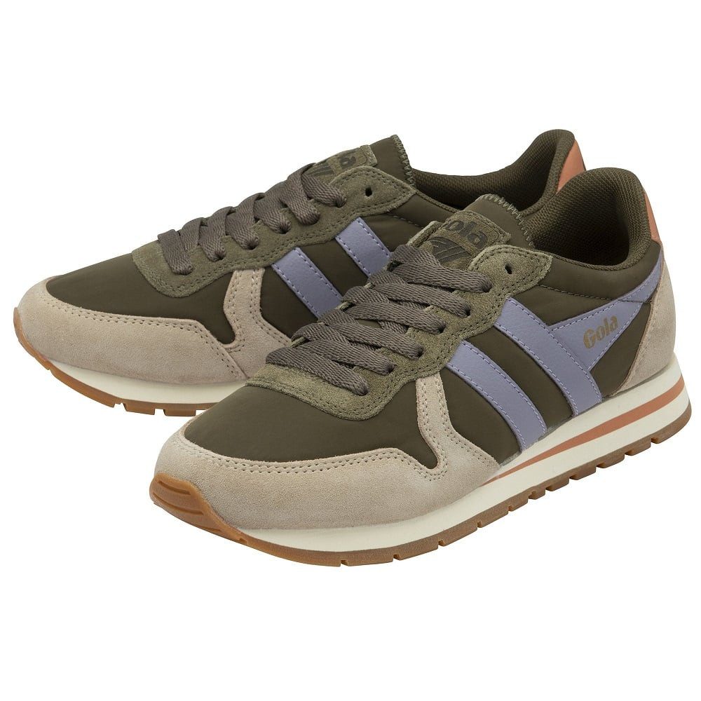 Daytona Chute khakigrün/lavendel/hellgrau Damen Sneaker