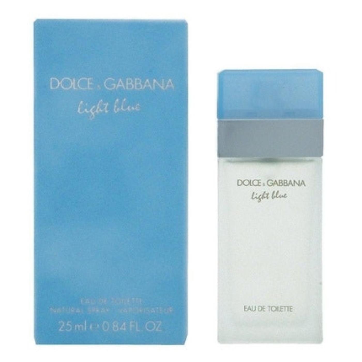 DOLCE & GABBANA Eau de Toilette Light Blue Pour Femme, Glasflakon, Parfüm EDT, Damenduft