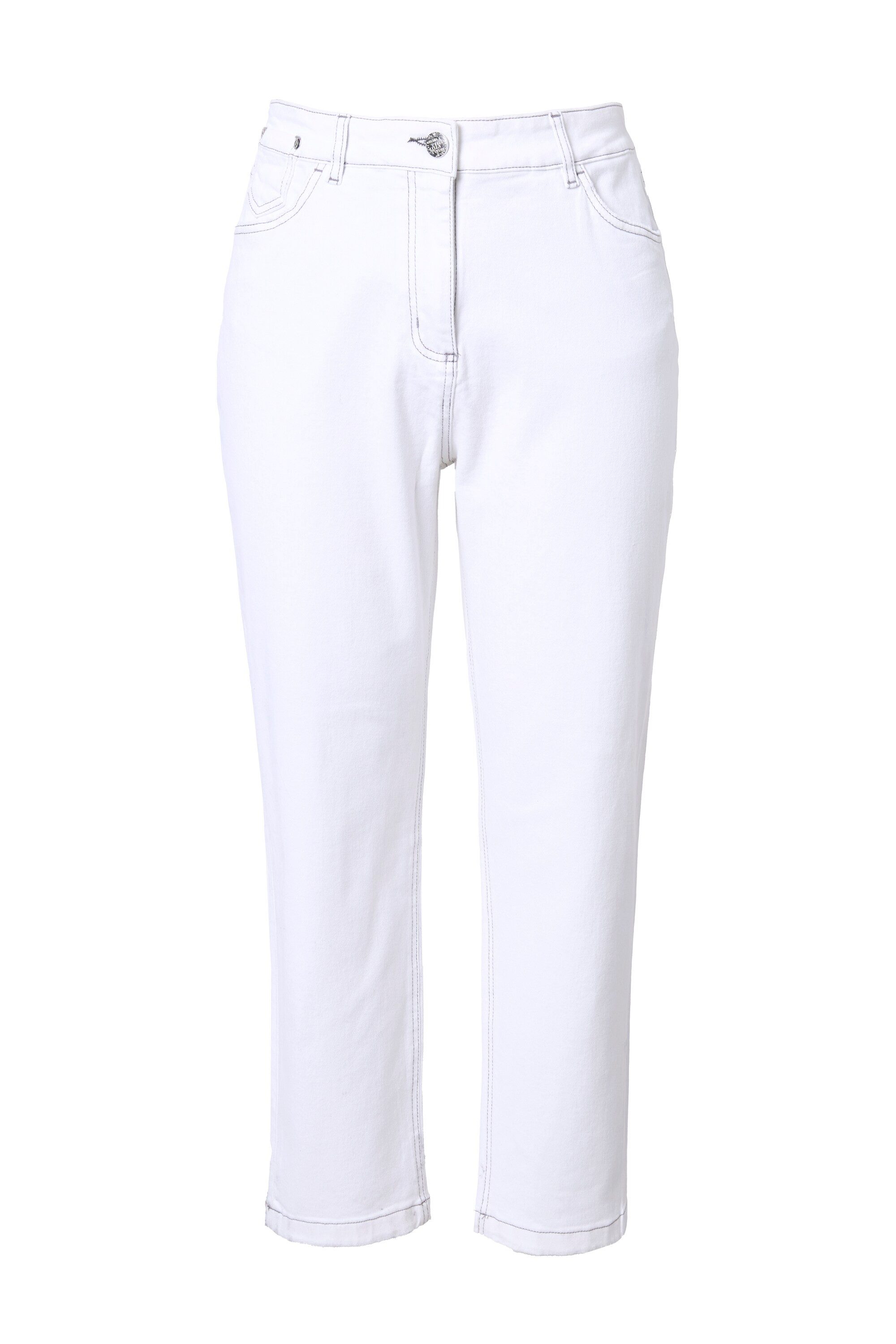 Ulla Popken Regular-fit-Jeans Mom-Jeans Komfortbund 5-Pocket-Schnitt used L günstig online kaufen
