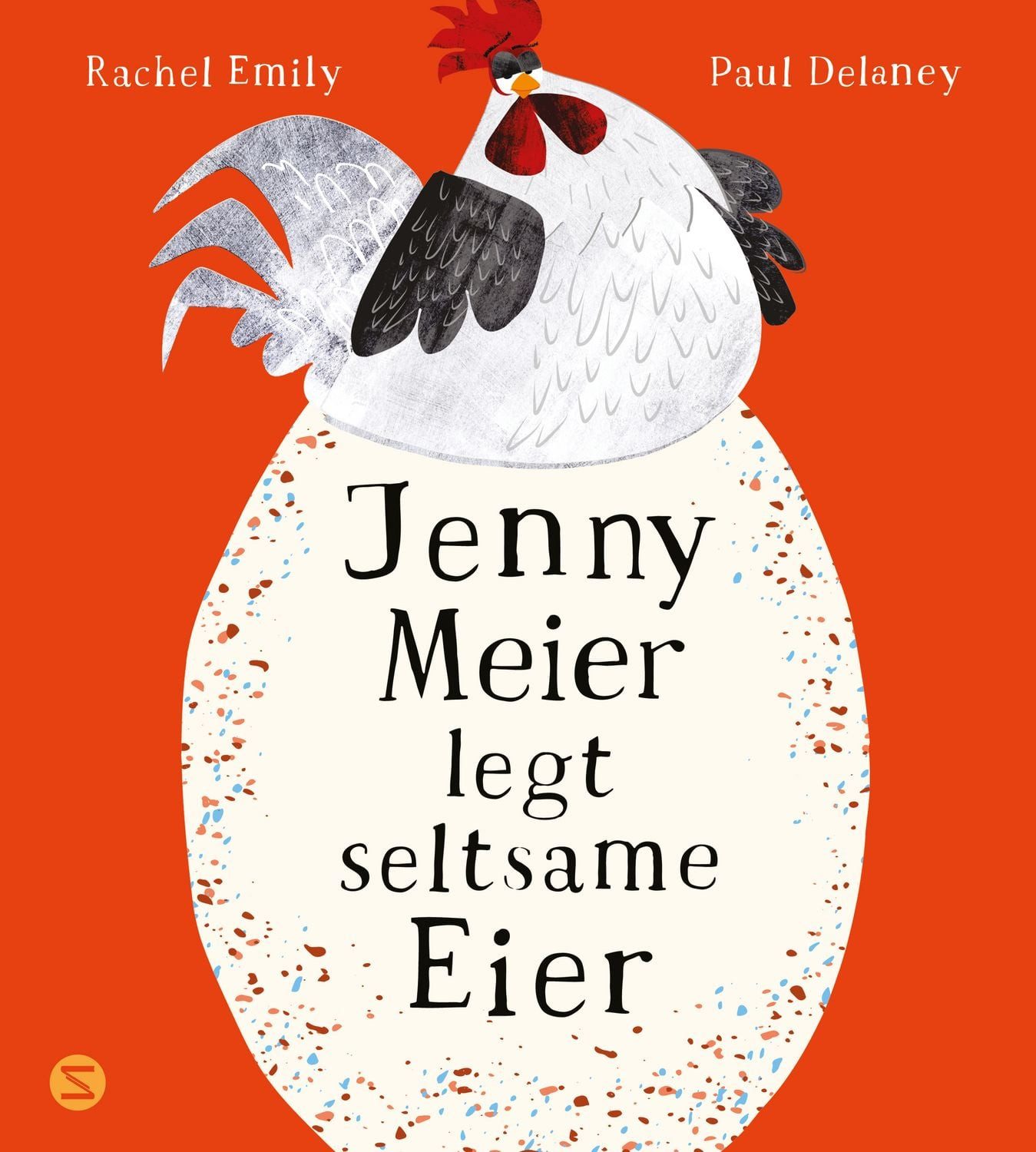 Jenny Meier legt seltsame Eier / Rachel Emily, Witzig gereimtes Bilderbuch für Kinder ab 4 Jahre, Nur Zusammen ist man stark, Vorlesespaß für die ganze Familie, kunterbunte Illustrationen