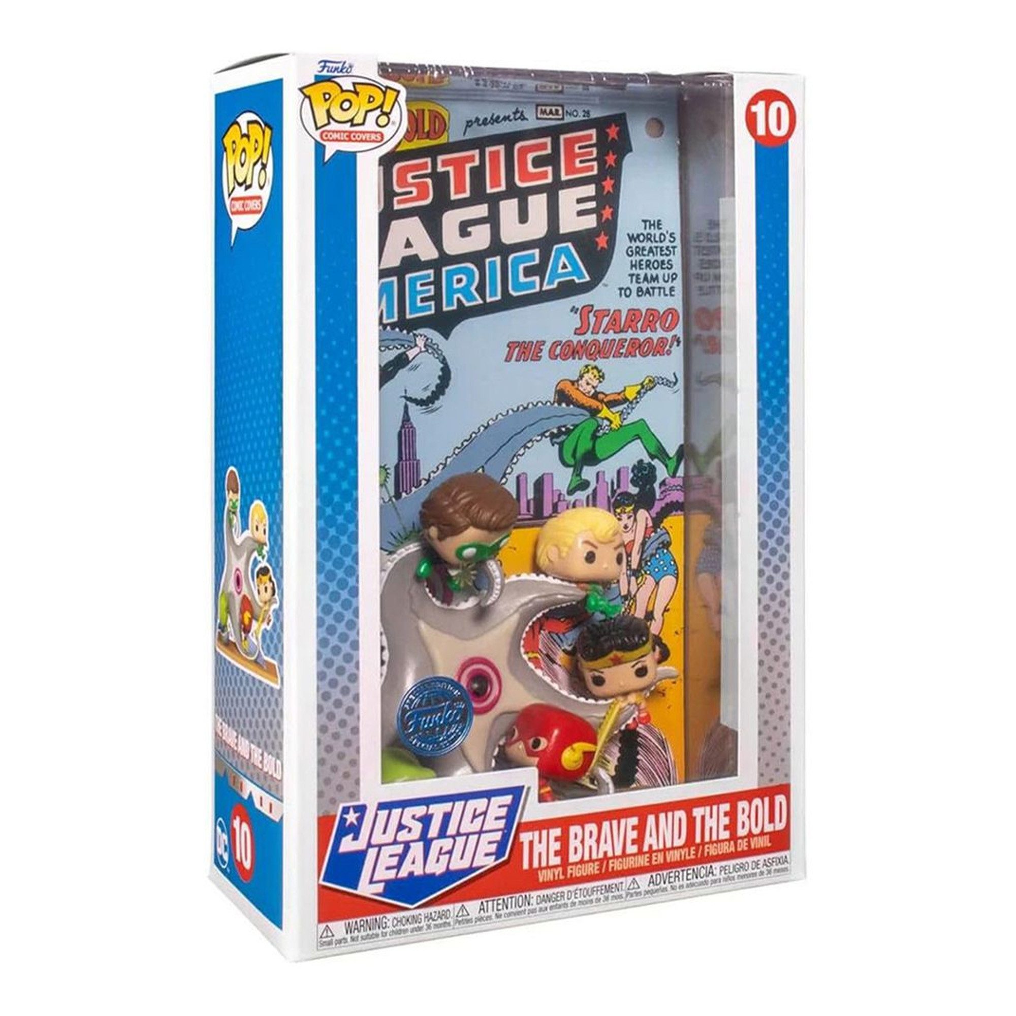 Funko Actionfigur POP! Comic Covers The Brave and the Bold 10 - Justice League