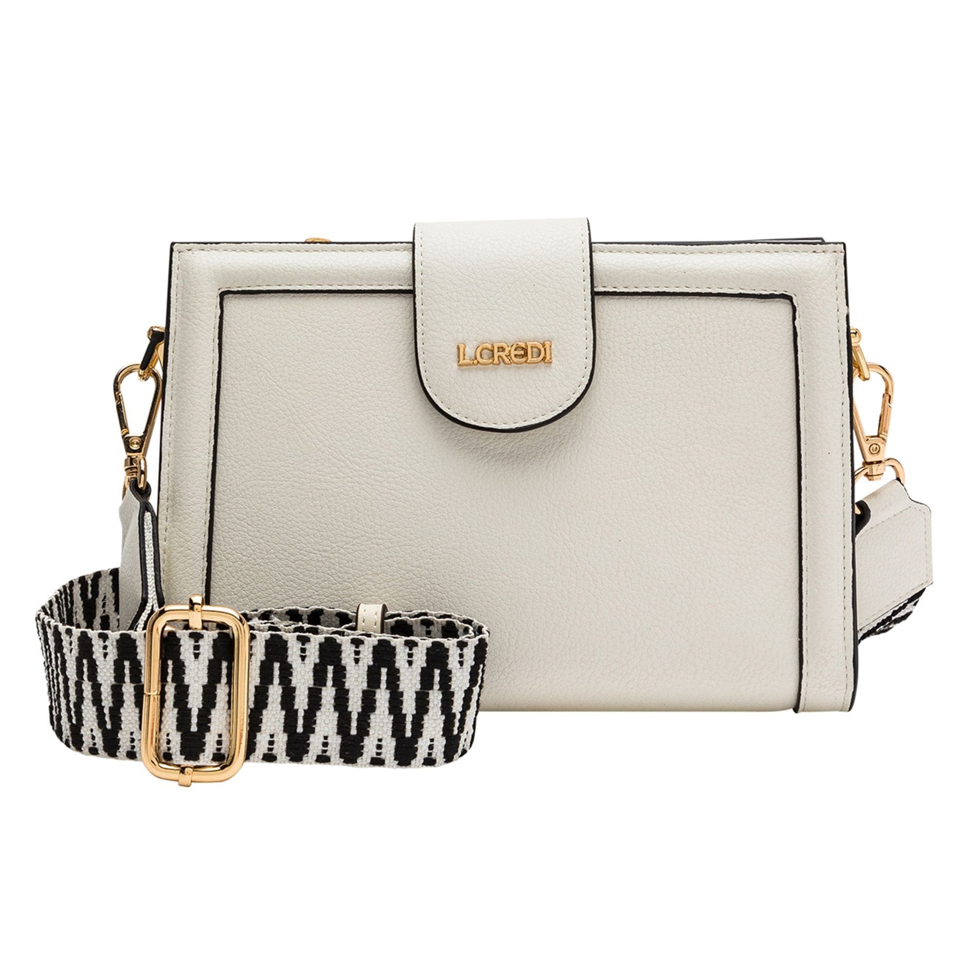 L. CREDI Umhängetasche Mirja, Polyurethan