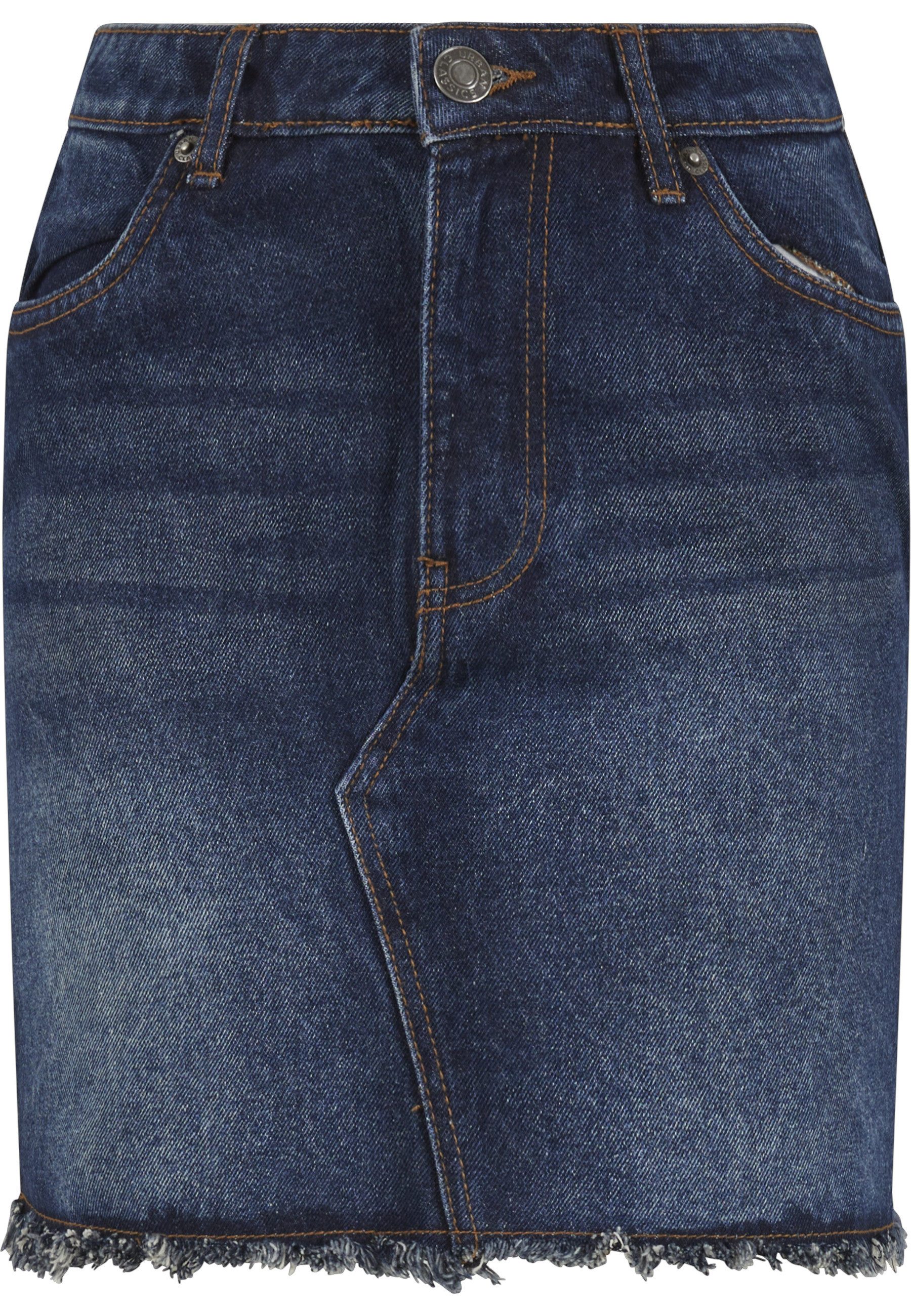 URBAN CLASSICS Sommerrock Urban Classics Ladies Heavy Mini Denim Skirt (1-tlg)