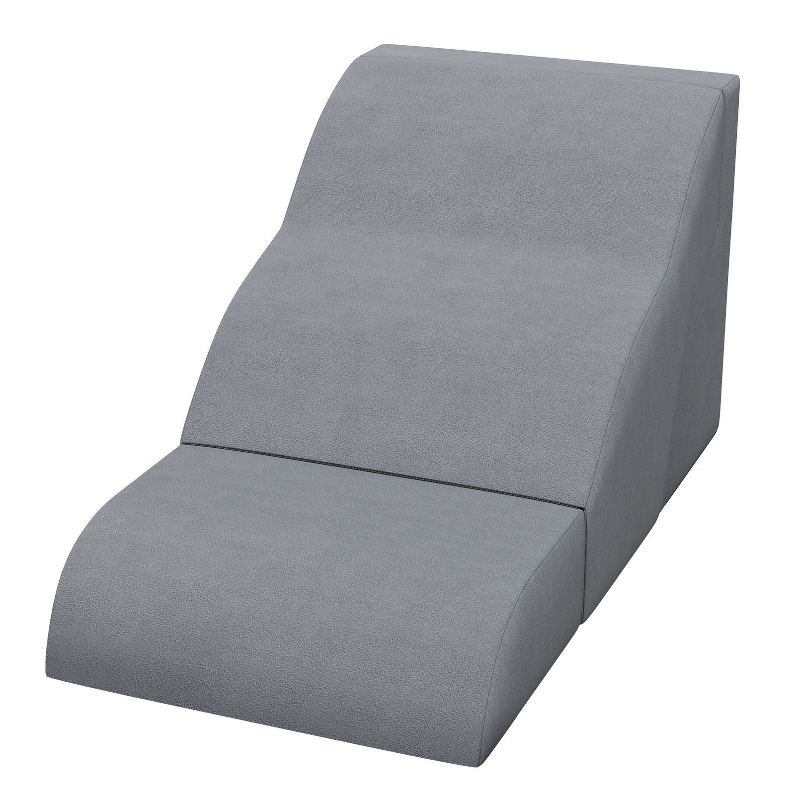 COSTWAY Haustiertreppe Hunderampe, 3-stufig, waschbar günstig online kaufen