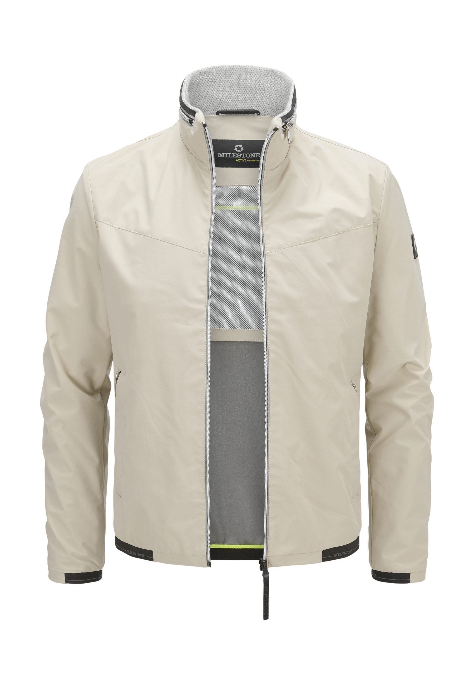 MILESTONE Funktionsjacke MSLivingston Herren Jacke Outdoor sportlich lockere Passform – Bild 4 von 4