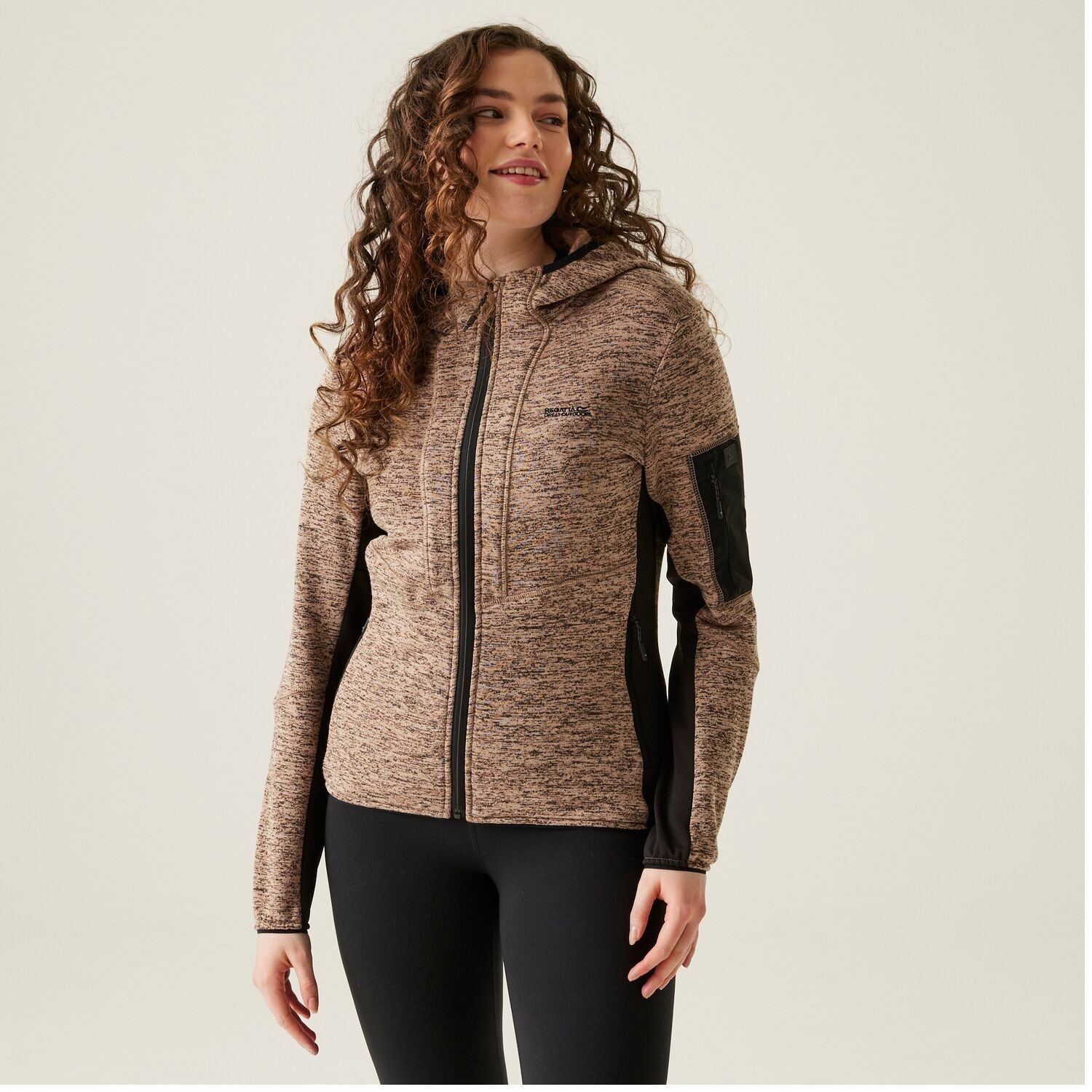 Regatta Strickfleecejacke Jacke mit Kapuze Kemilia Midlayer