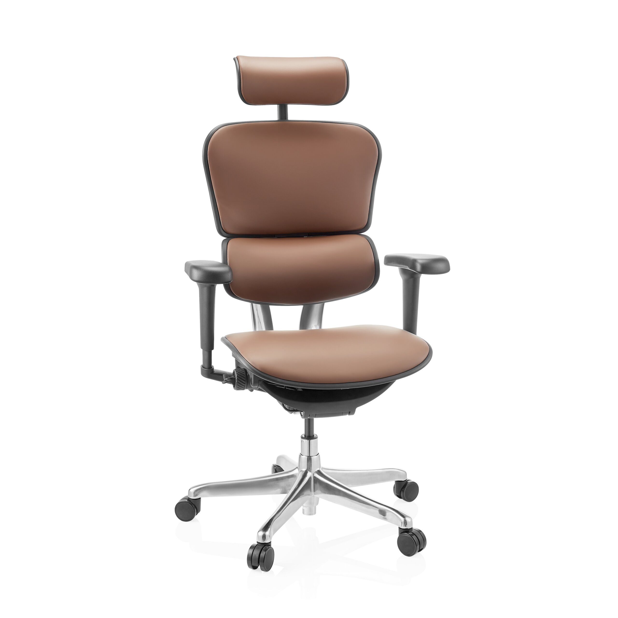 hjh OFFICE Drehstuhl Luxus Chefsessel Ergohuman Ultra L Gen2 Leder (1 St), Profi Bürostuhl Schreibtischstuhl ergonomisch