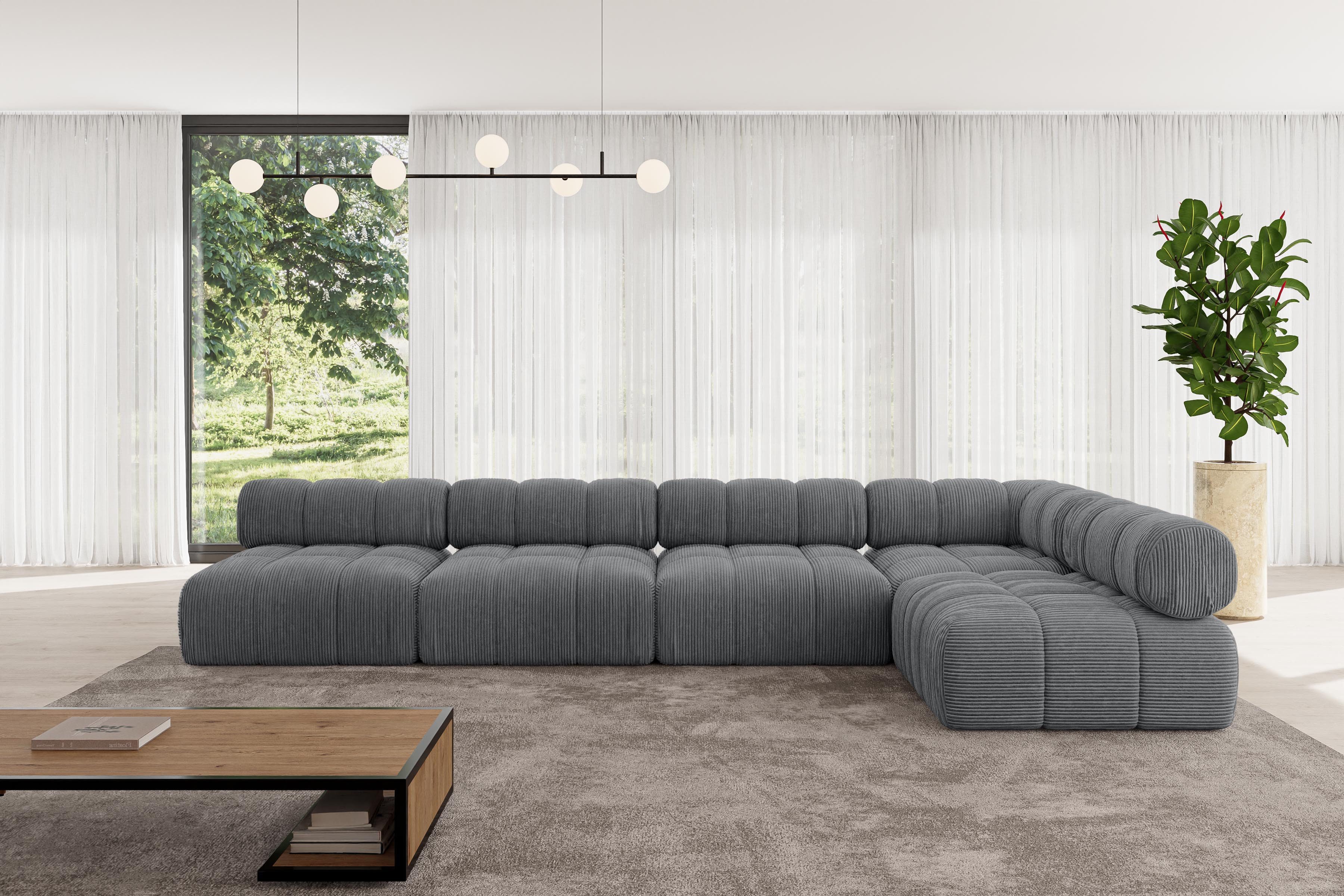 ALTDECOR Ecksofa Samaro-L3, Sofa Praktische Bequeme günstig online kaufen