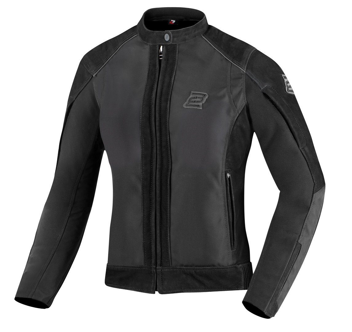 Bogotto Motorradjacke Tek-M wasserdichte Damen Motorrad Leder- / Textil