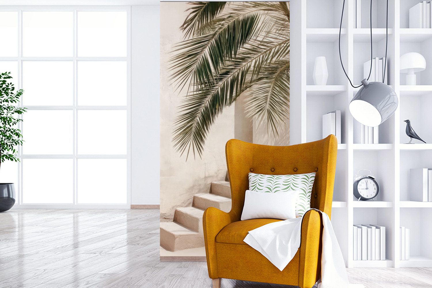MuchoWow Fototapete Palme - Schatten - günstig online kaufen