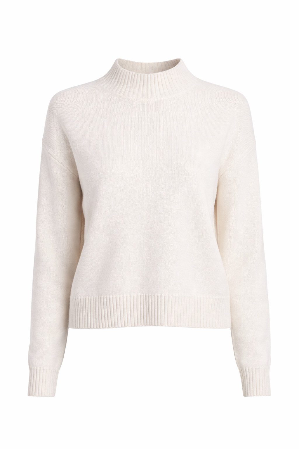 Strickpullover - Stehkragenpullover - Feinstrick - gemütlicher Pullover Damen