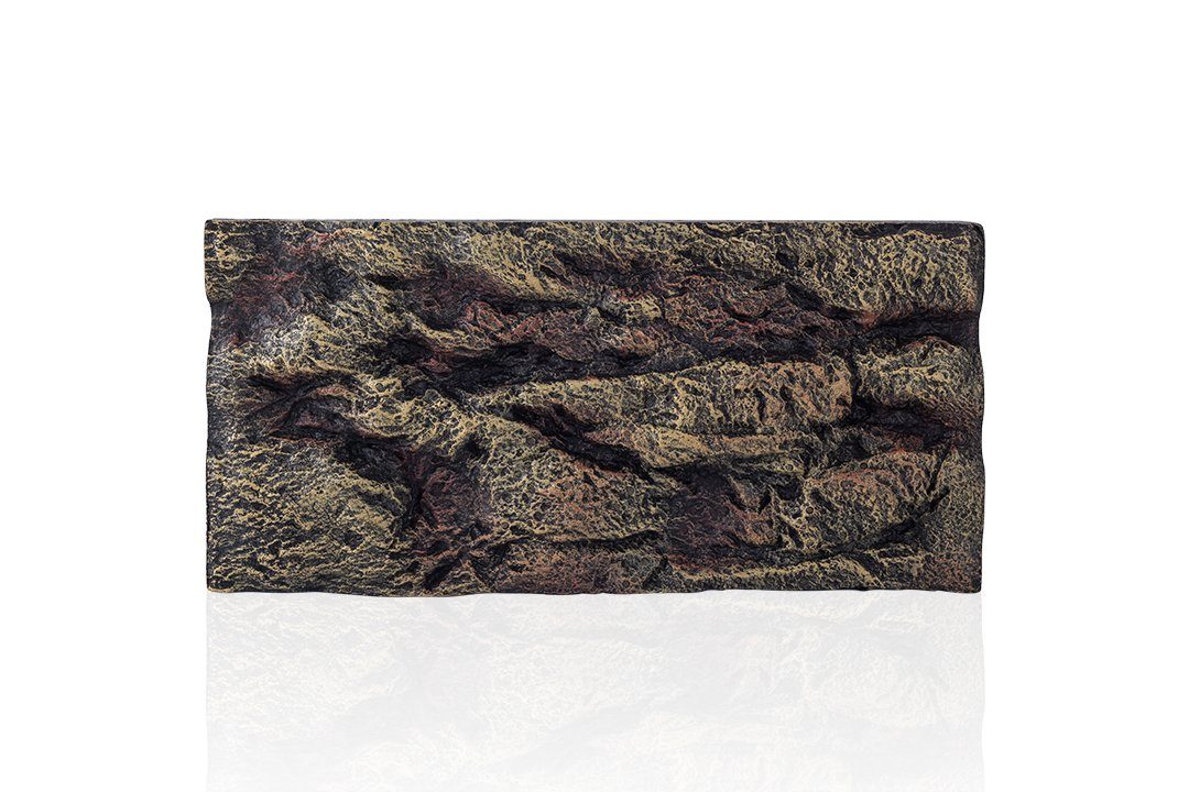 ReptiZoo Terrariendeko Terrarienrückwand in Steinoptik aus Schaum ca. 58x28cm (FB20)