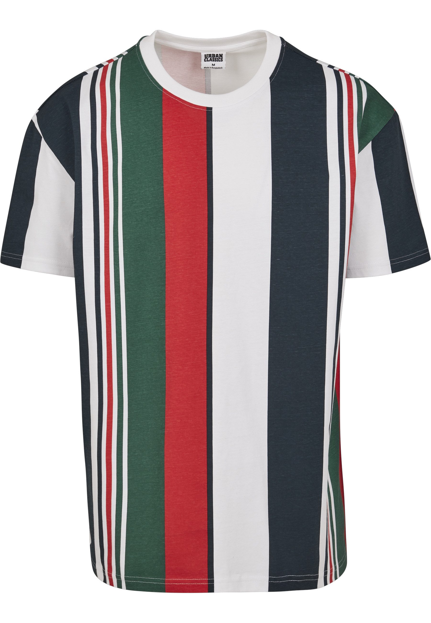 T-Shirt Urban Classics Herren Heavy Oversized Big AOP Stripe Tee
