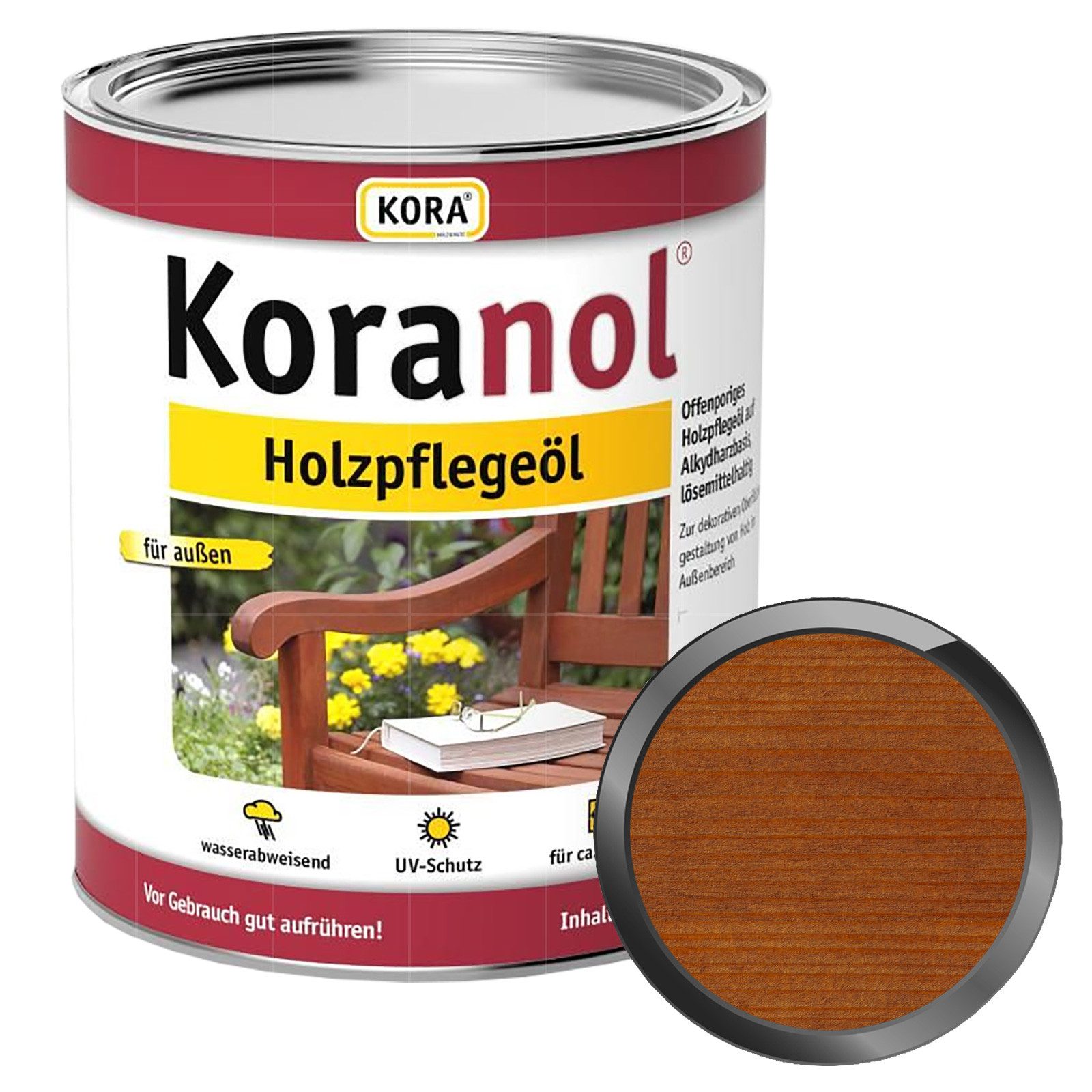 KORA Holzöl Koranol Holzpflegeöl - 0.75 Ltr