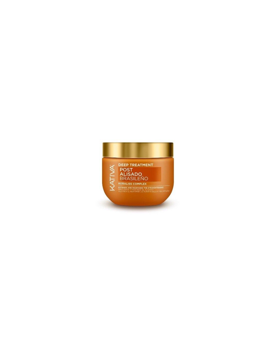 Kativa Haarmaske KERATIN POST STRAIGHTENING Tiefenbehandlung 300 ml