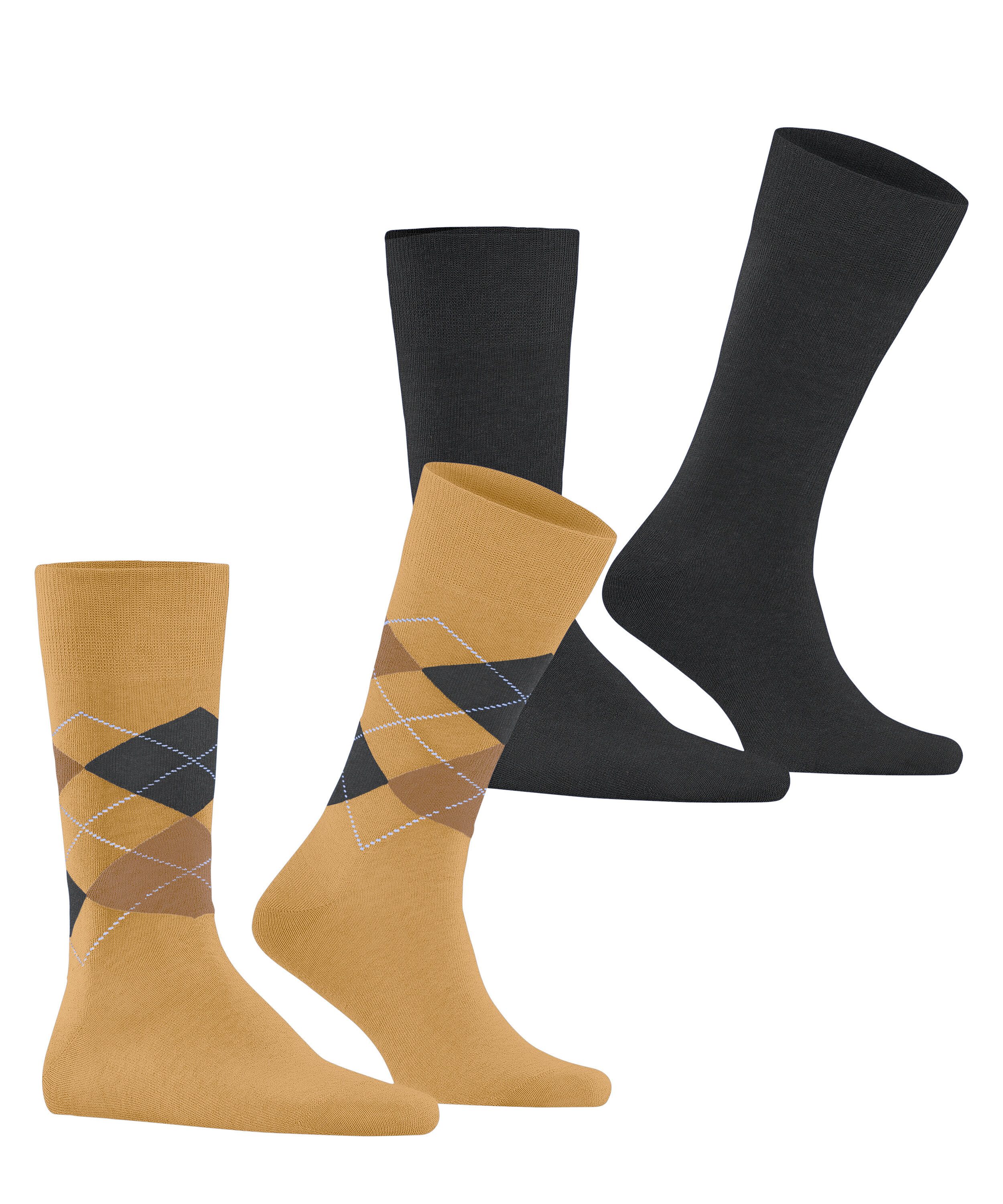Burlington Socken Everyday Argyle Mix 2-Pack günstig online kaufen