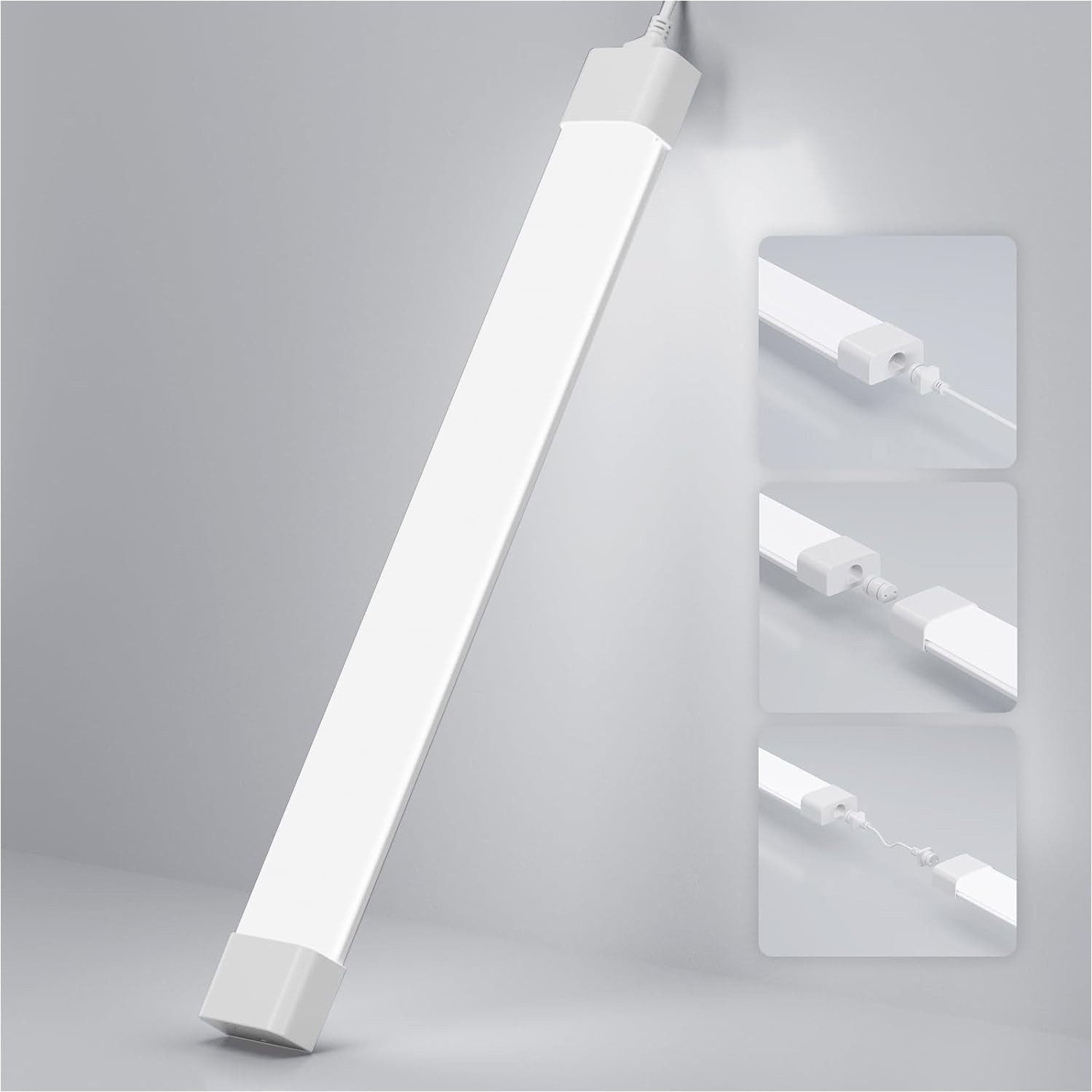 Auralum Außen-Deckenleuchte 18W/36W/45W LED Feuchtraumleuchte LED günstig online kaufen