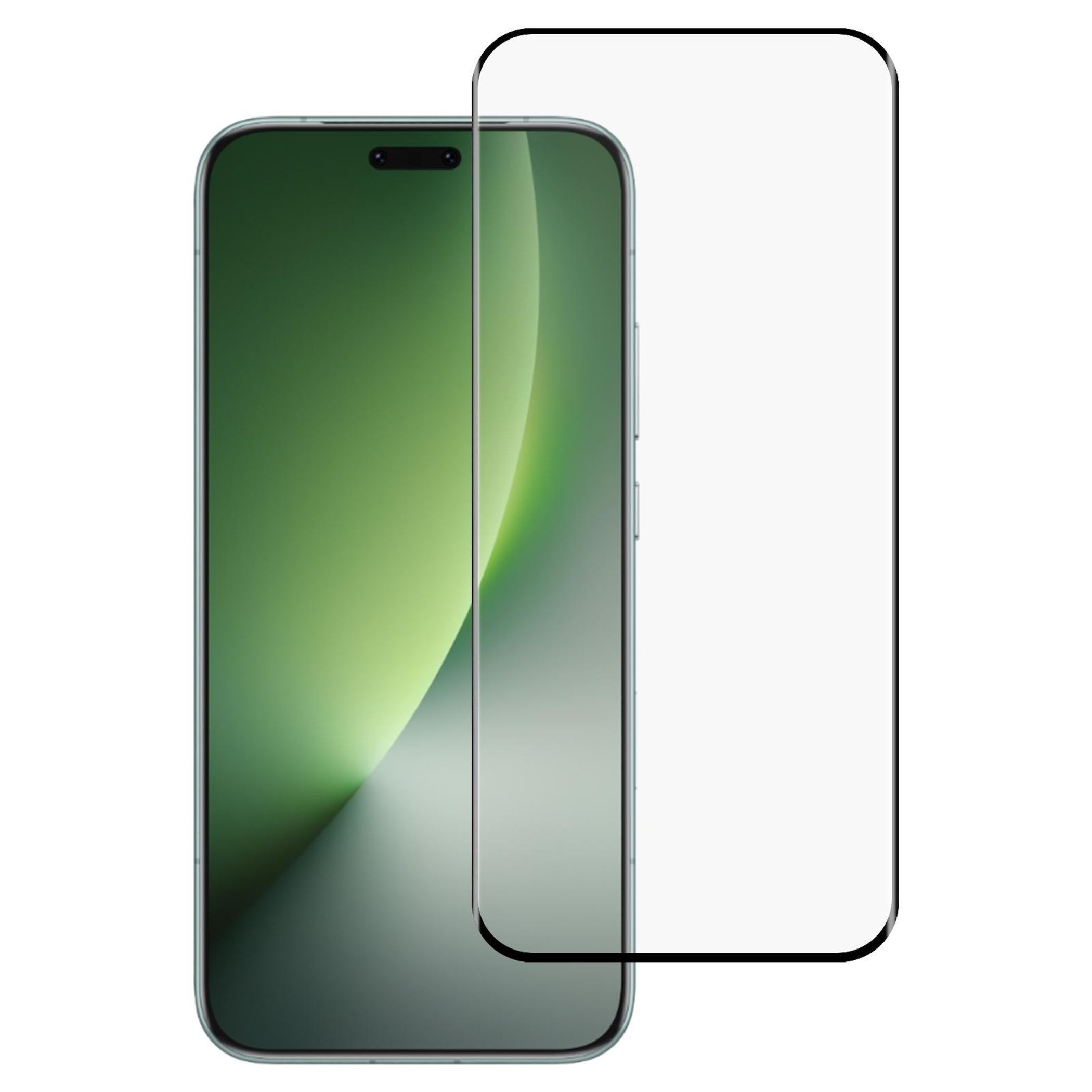 Wigento Displayschutzglas 3D Curved für Honor Magic 8 Pro Edge Full Transparent bruchsicher für Honor Magic 8 Pro, Kratzfest, Full Cover, 3D Curved