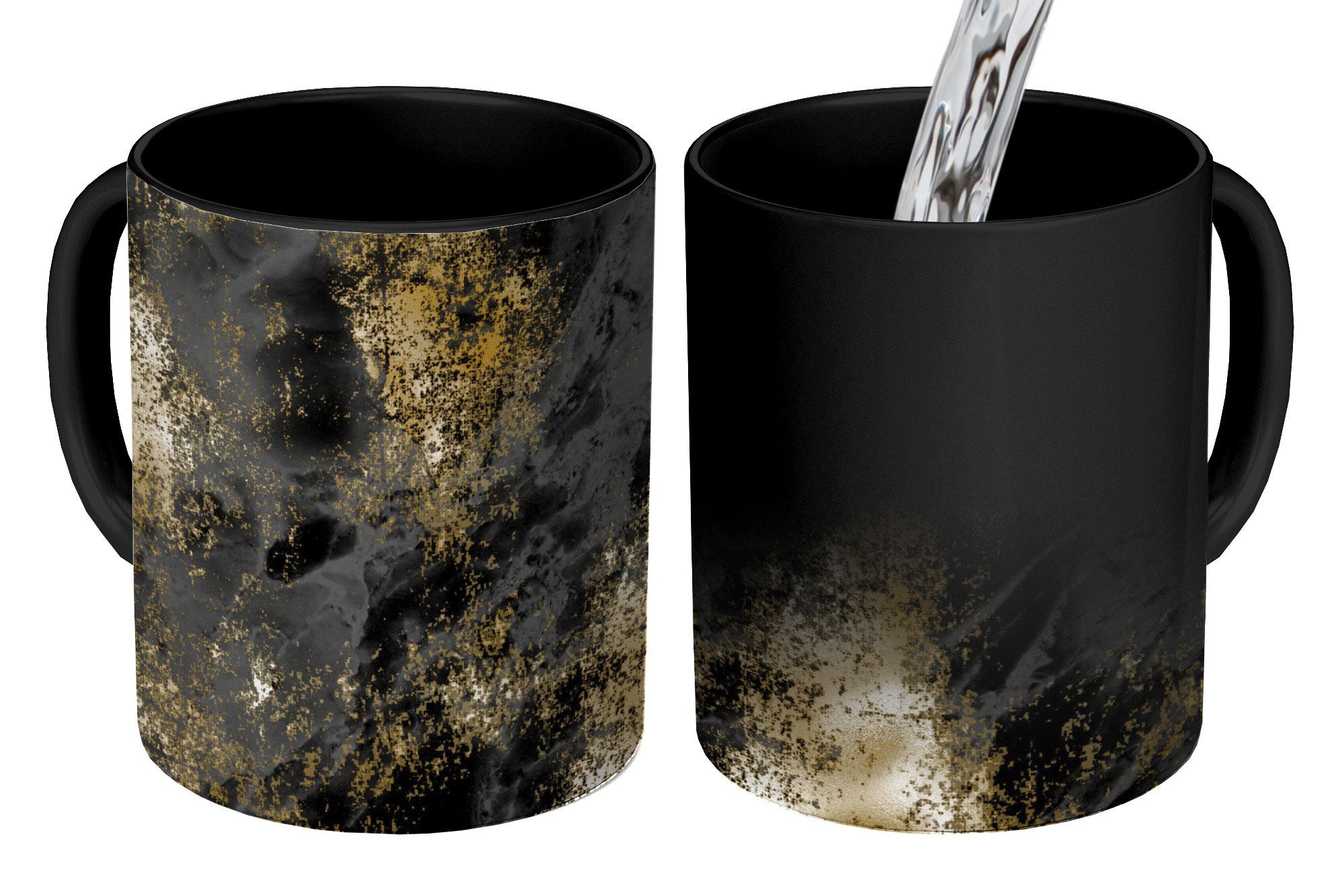 Tasse Gold - Luxus - Vintage - Schwarz