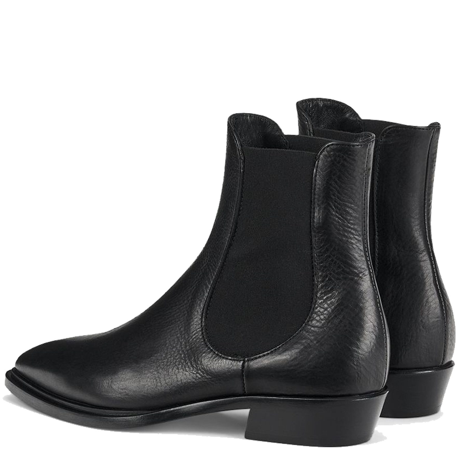 Attilio Giusti Leombruni AGL Stiefelette MAHE' BEAT aus Leder - Schwarz Stiefelette