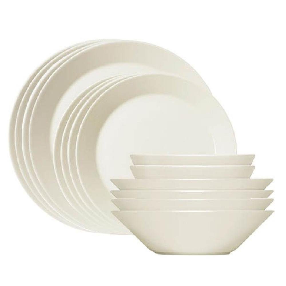 IITTALA Geschirr-Set Starterset Teema Weiß (16-teilig)